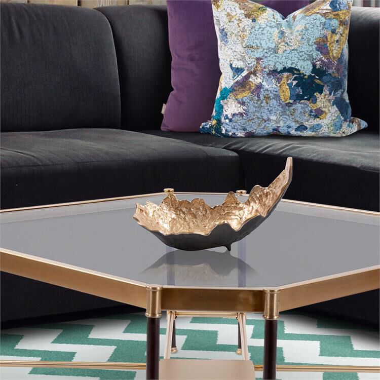 Shown in Black and Gold finish