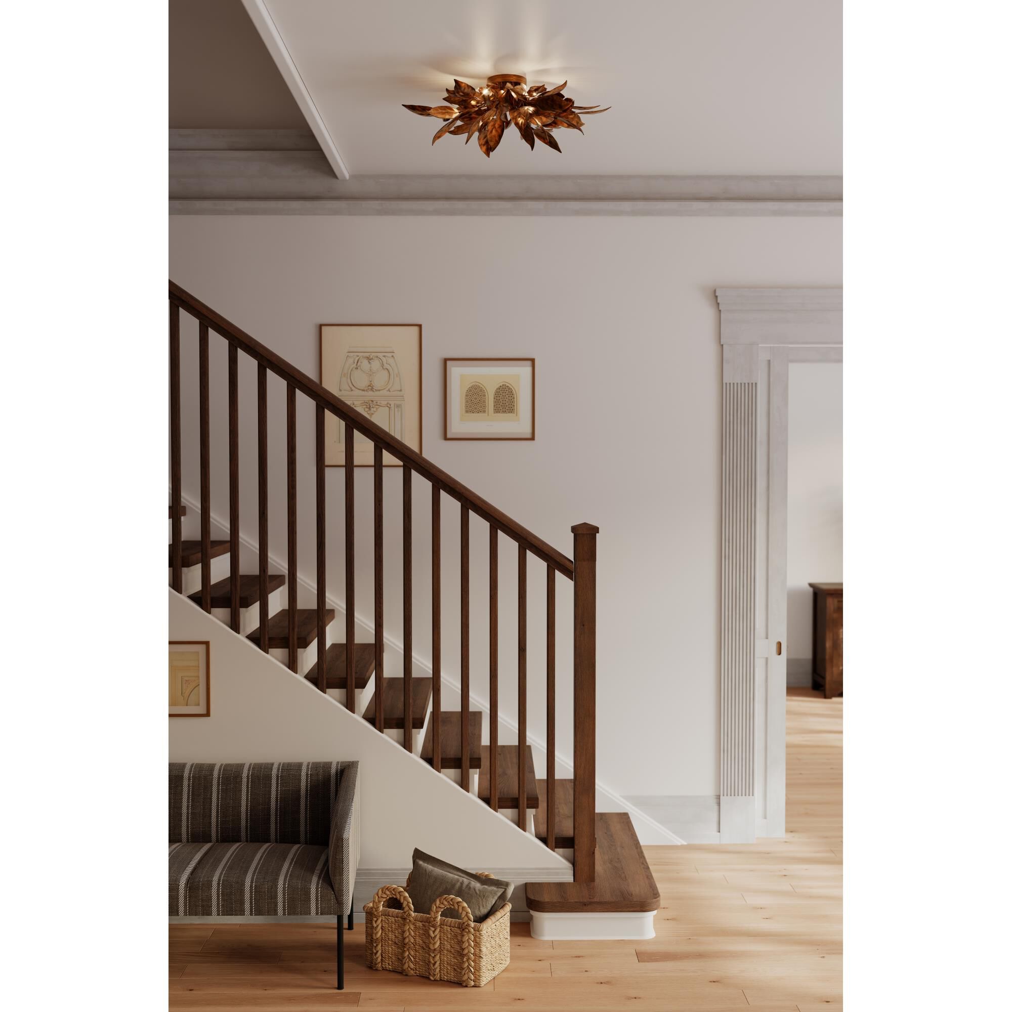 Seraphine 30 Inch Flush Mount by Metropolitan Lighting
