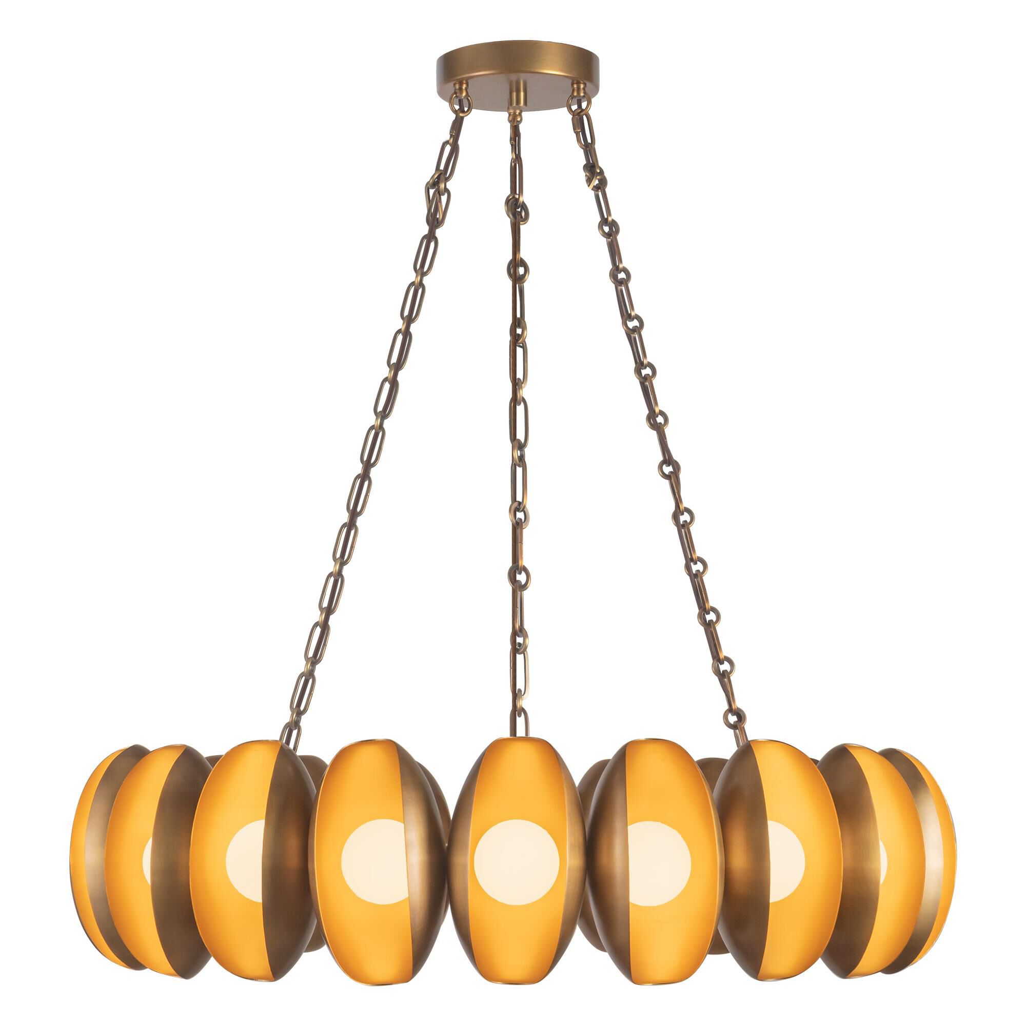 Haejung Roe Cortez 37 Inch Chandelier by Alora Lighting