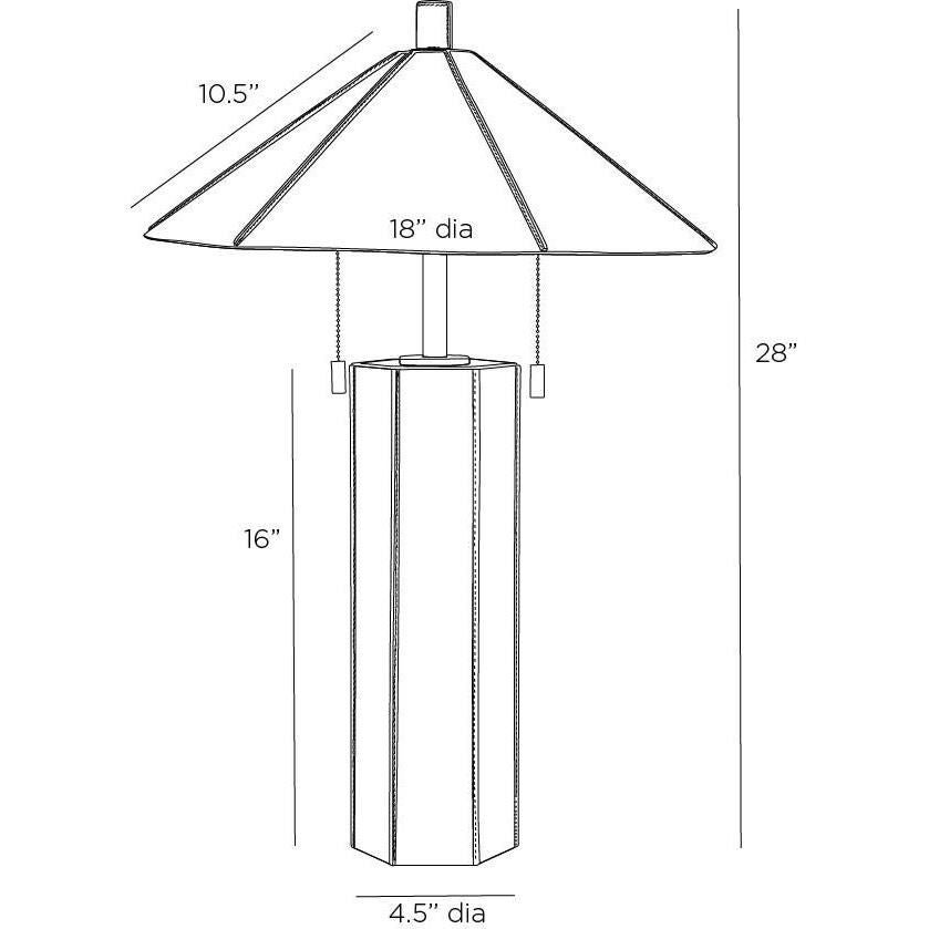 Cantrell 28 Inch Table Lamp by Arteriors Home