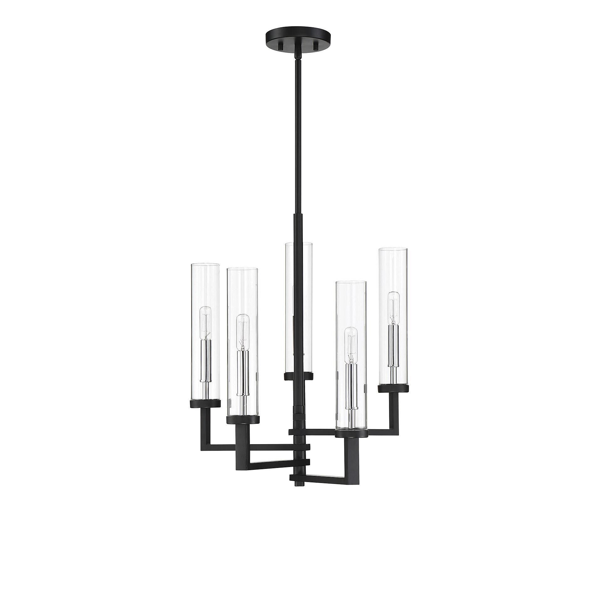 Folsom 17 Inch 5 Light Mini Chandelier by Savoy House