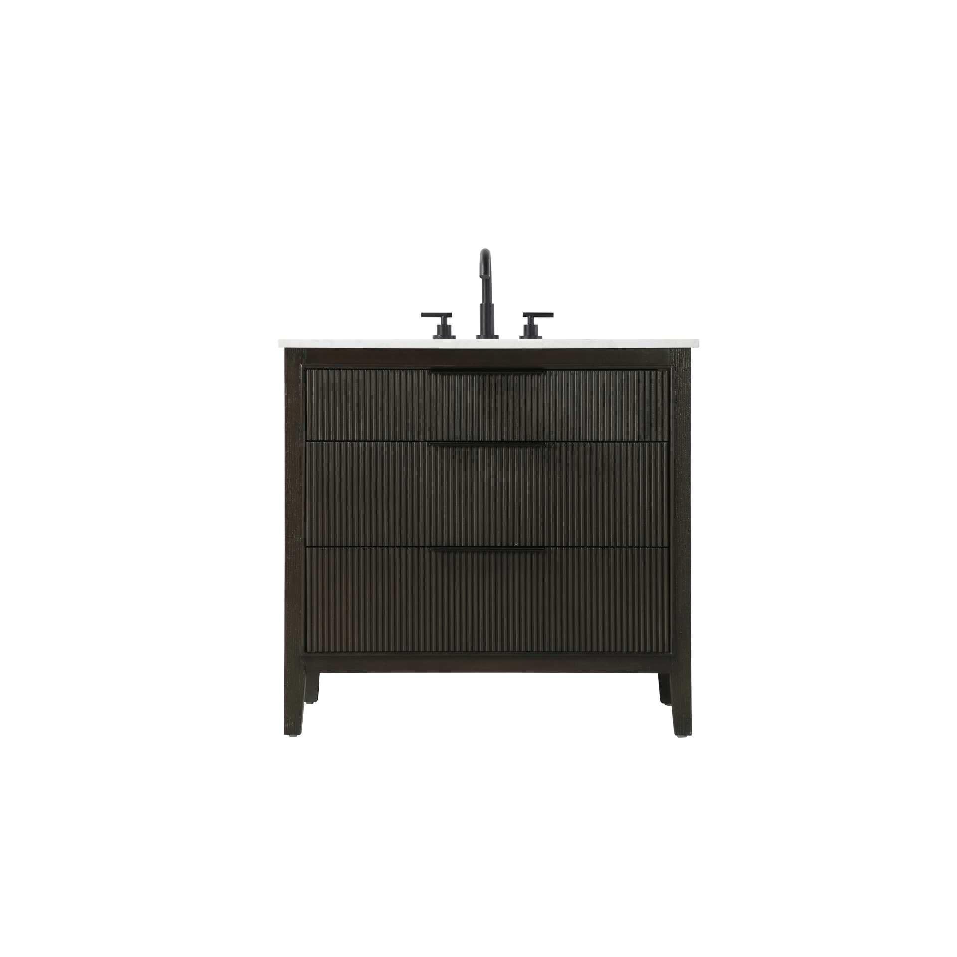 Langston 36 Inch Bath Vanity by Elegant Decor