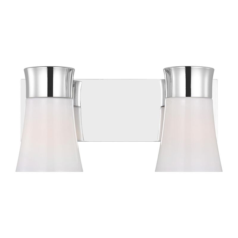 Drew & Jonathan Roy 14 Inch 2 Light Bath Vanity Light by Visual Comfort Studio