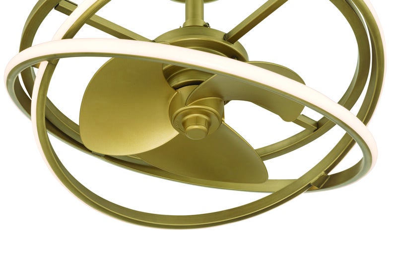 Cirro 20 Inch Chandelier Ceiling Fan with Light Kit by Hunter Fan