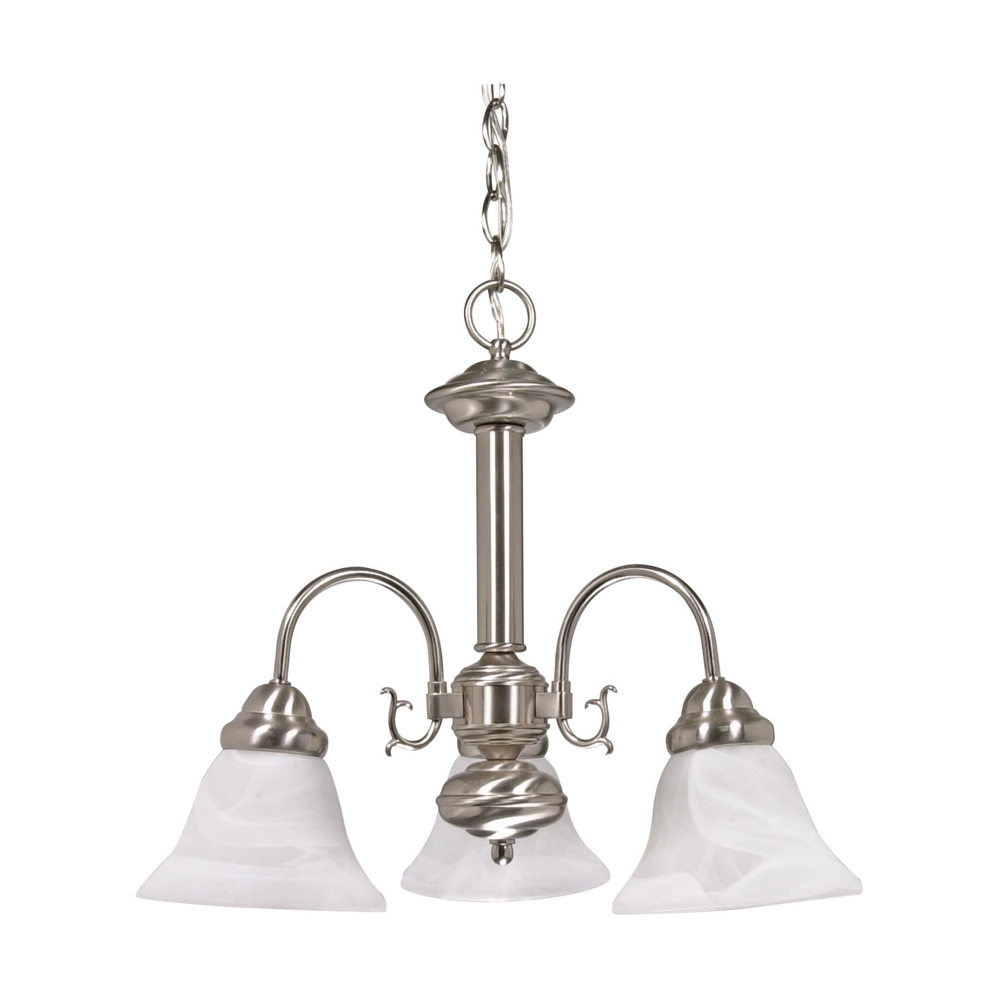 Ballerina 20 Inch 3 Light Mini Chandelier by Nuvo Lighting
