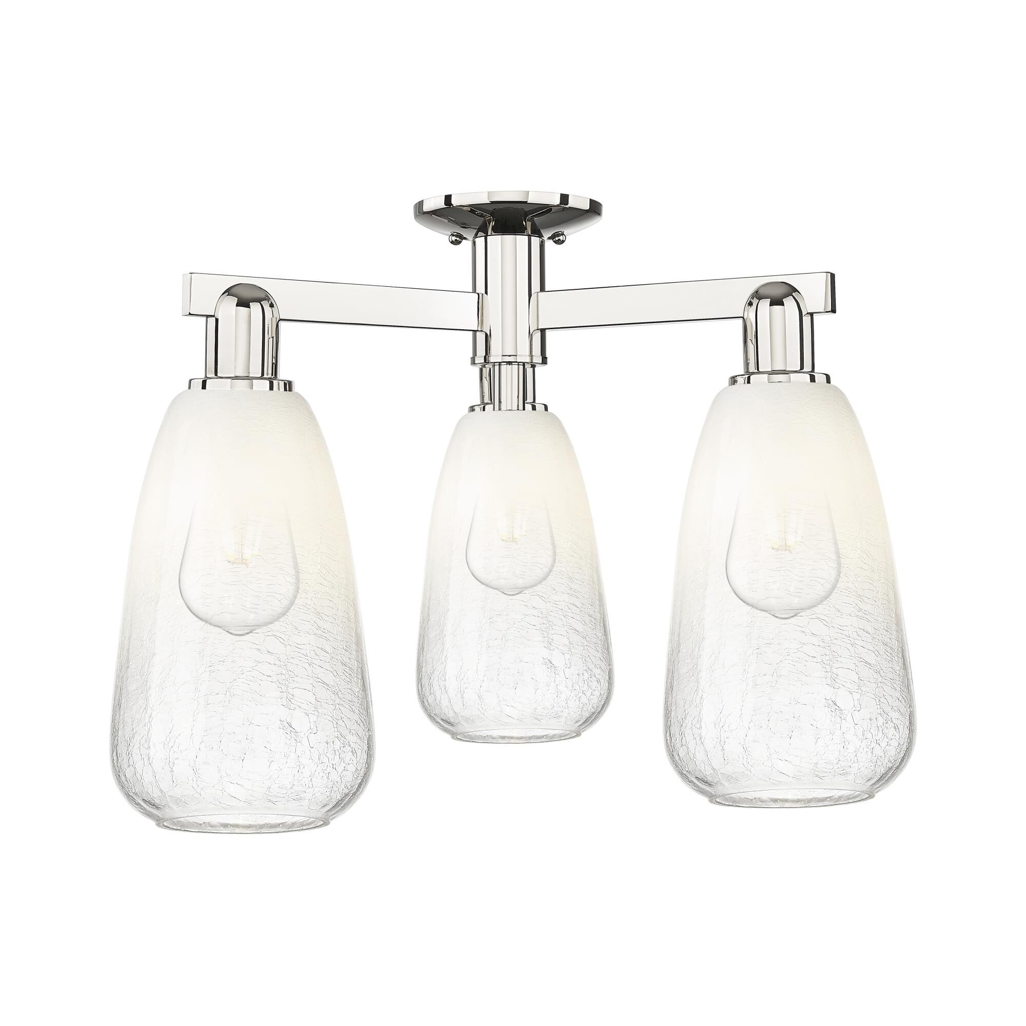 Bruno Marashlian Brookhaven Almond 24 Inch Semi Flush Mount by Innovations Lighting