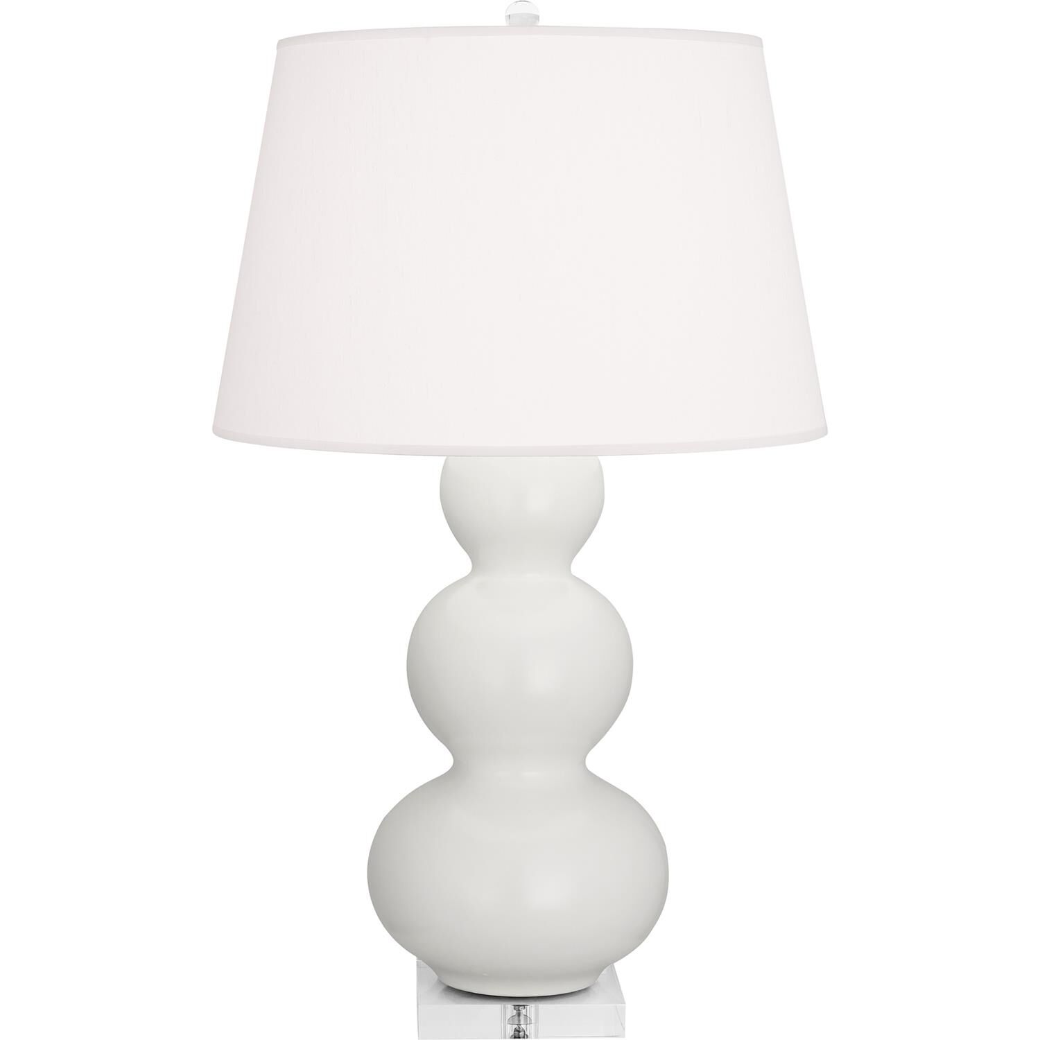 Triple Gourd 33 Inch Table Lamp by Robert Abbey