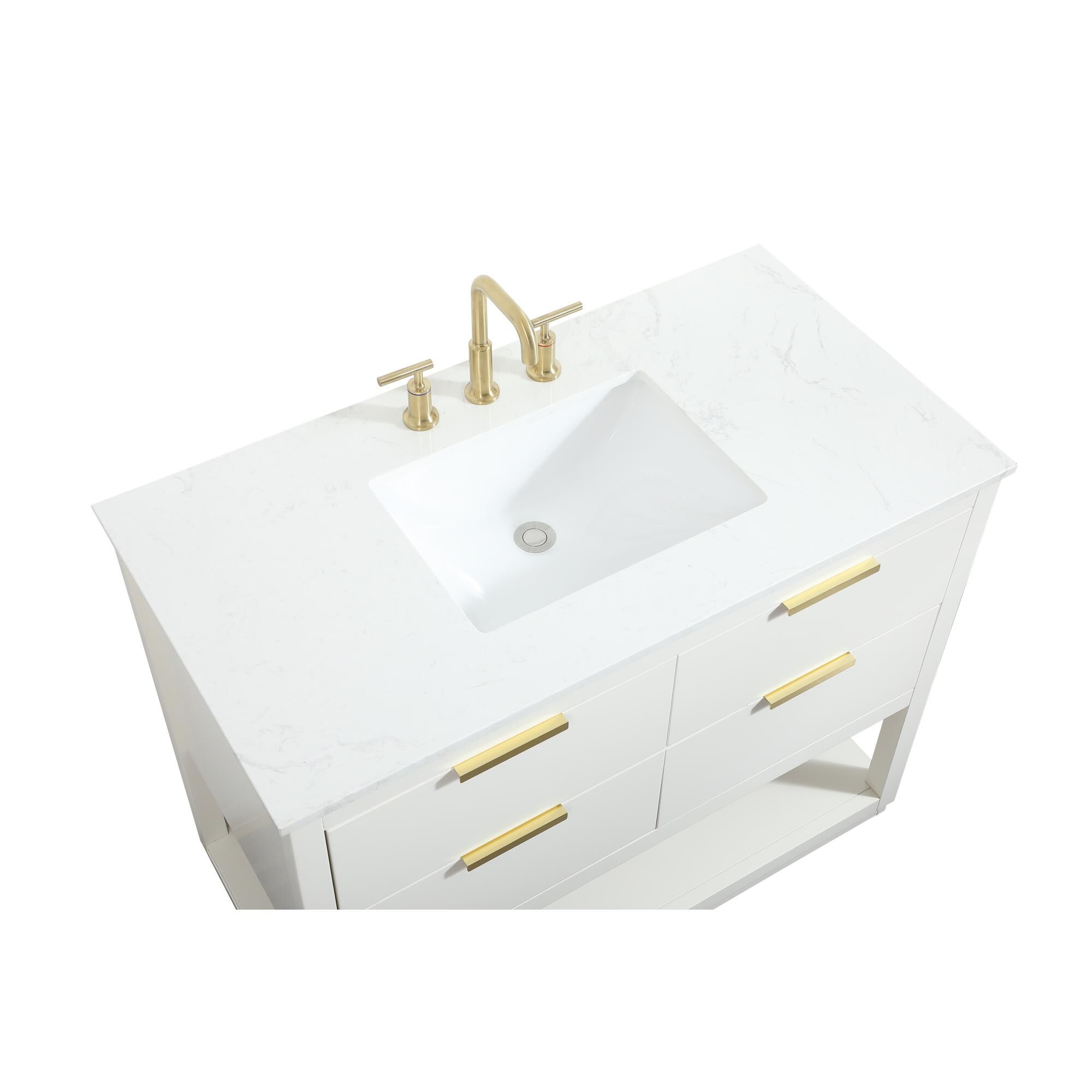 Larkin 42 Inch Bath Vanity by Elegant Decor