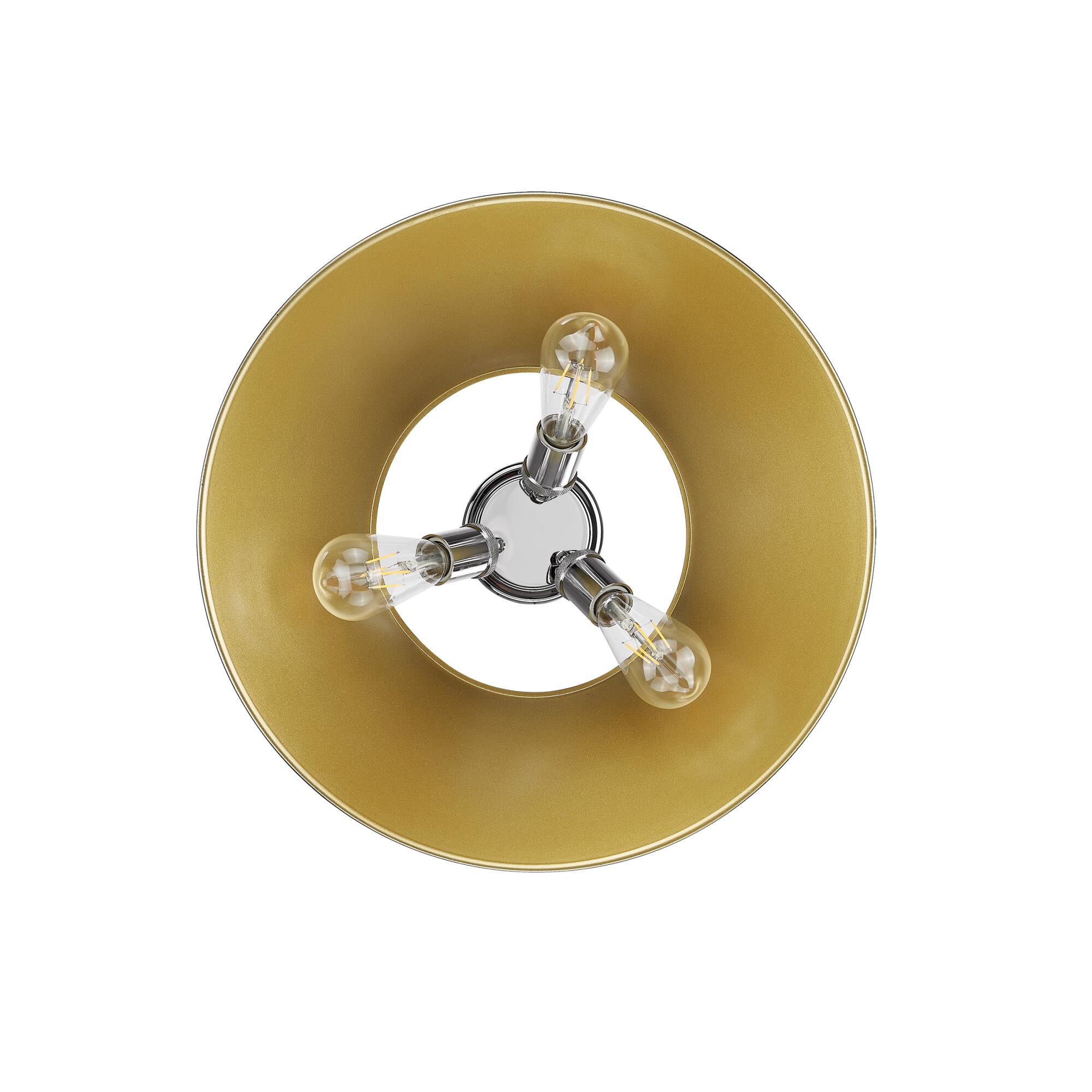 Orwell 19 Inch Semi Flush Mount by Golden Lighting