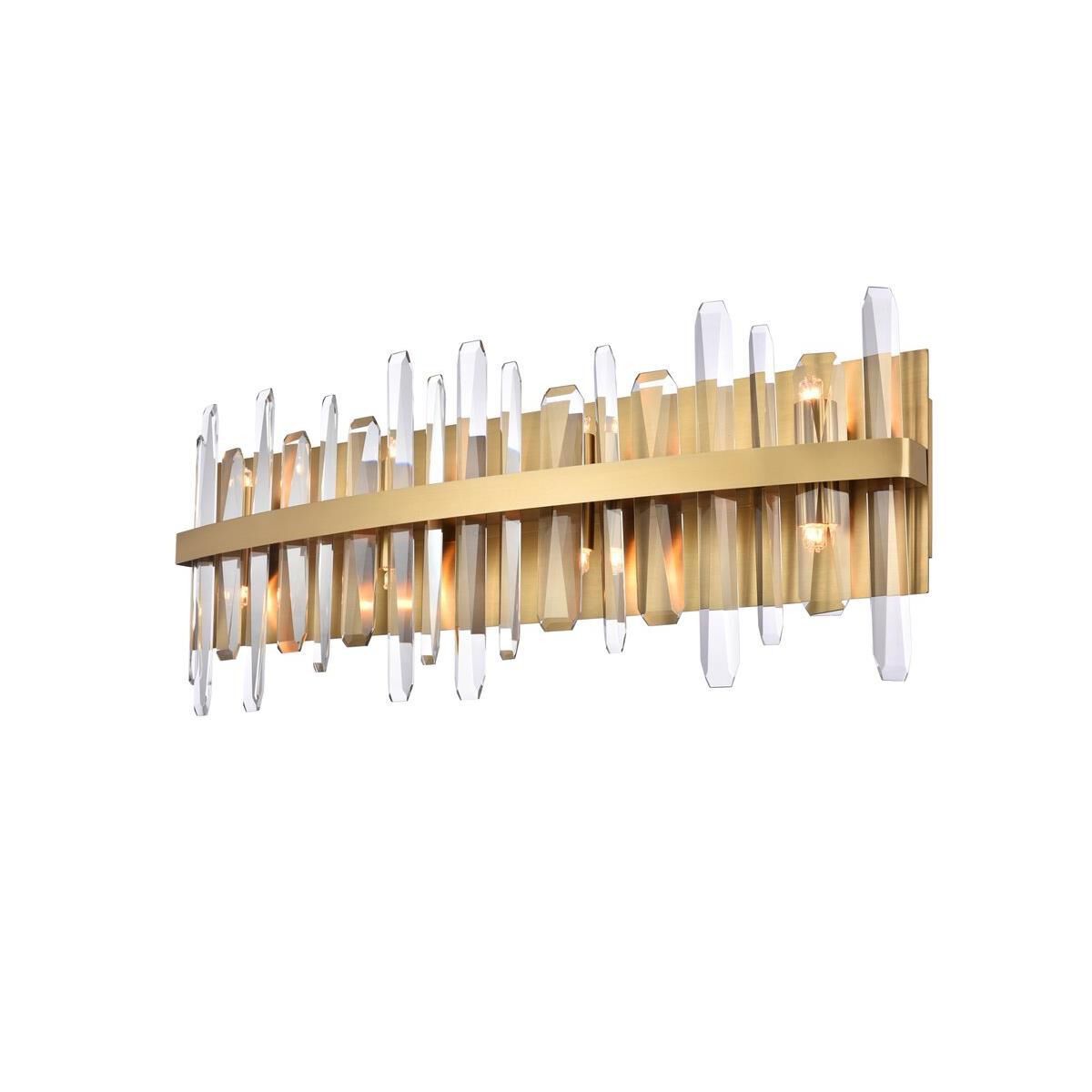 Serena 30 Inch 8 Light Bath Vanity Light by Elegant Lighting