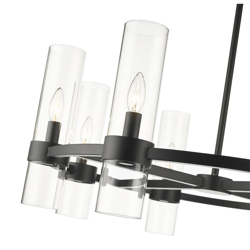 Datus 32 Inch 8 Light Chandelier by Z-Lite