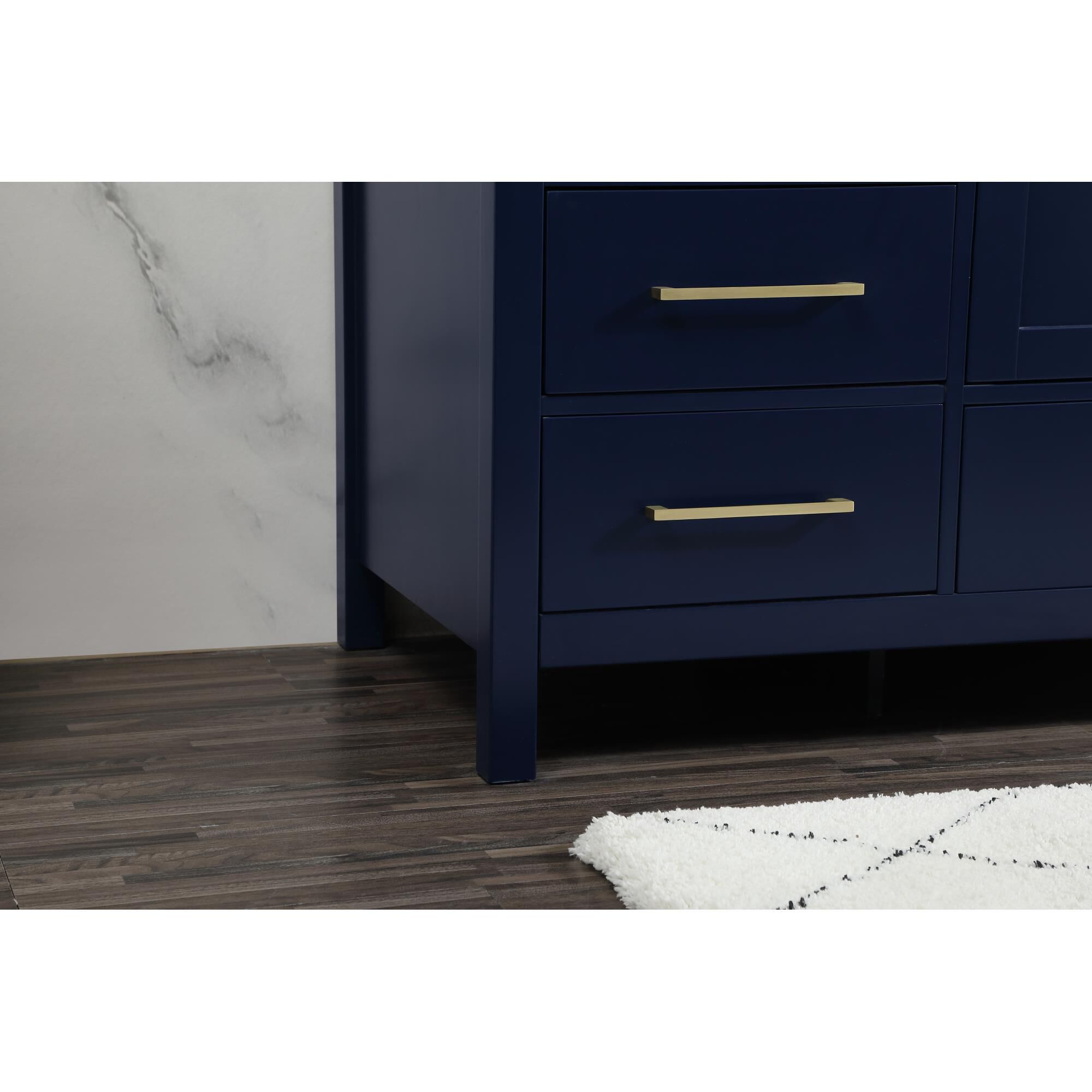 Shown in Blue finish