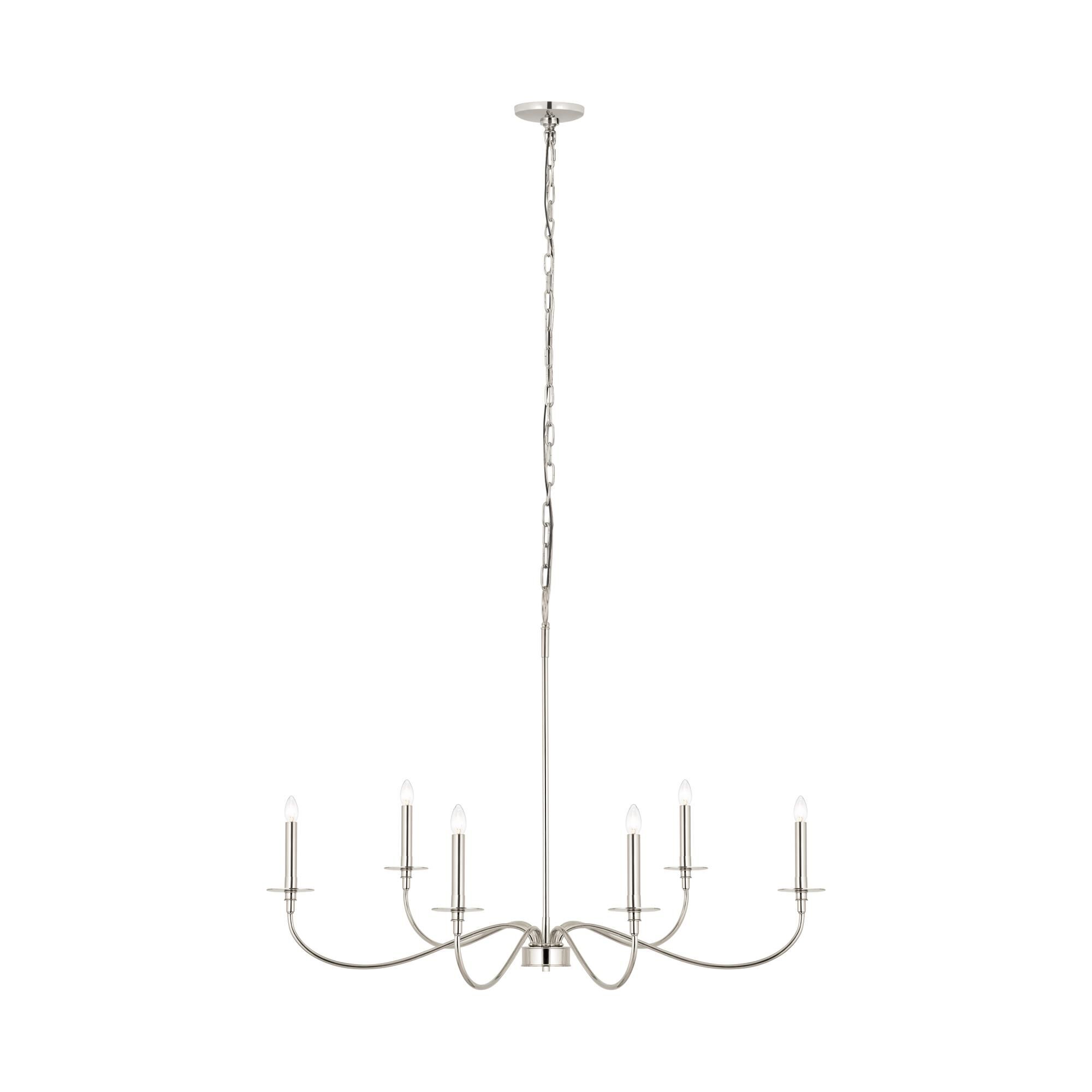 Arrington 42 Inch 6 Light Chandelier by Z-Lite
