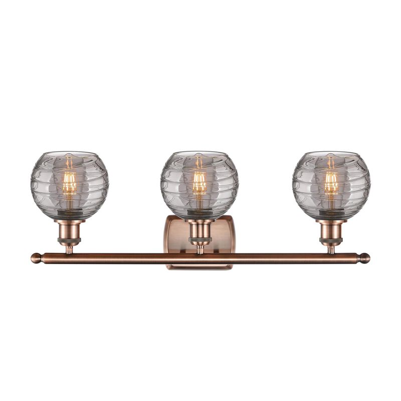 Bruno Marashlian Athens Deco Swirl 26 Inch Bath Vanity Light by Innovations Lighting