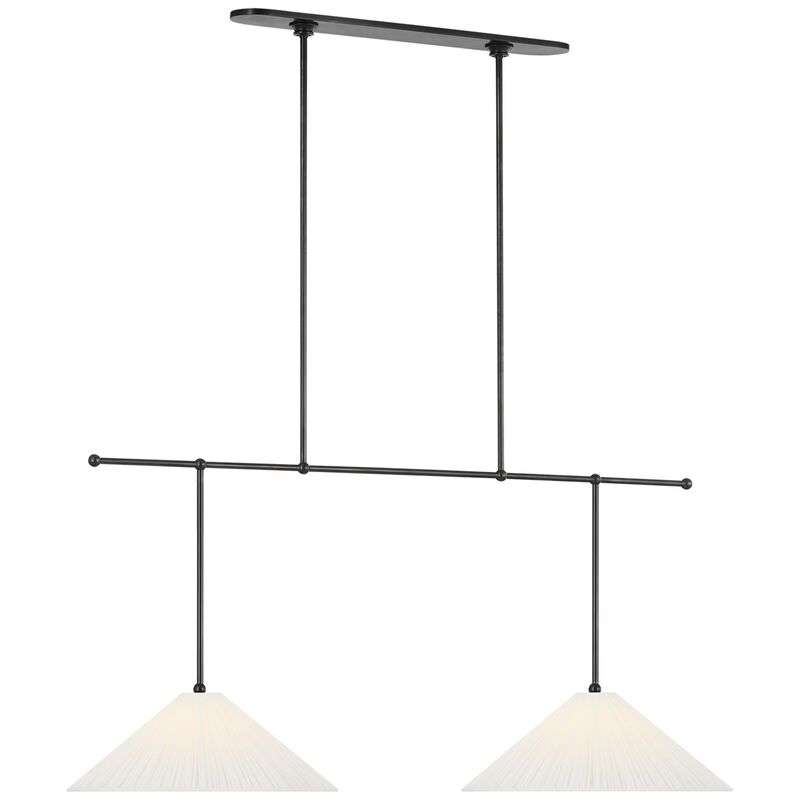 Amber Lewis Soren 54 Inch Linear Suspension Light by Visual Comfort Signature Collection