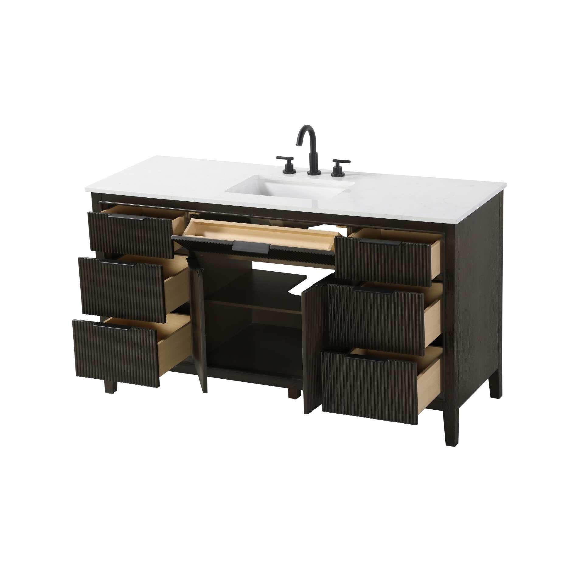 Shown in Chocolate Oak finish