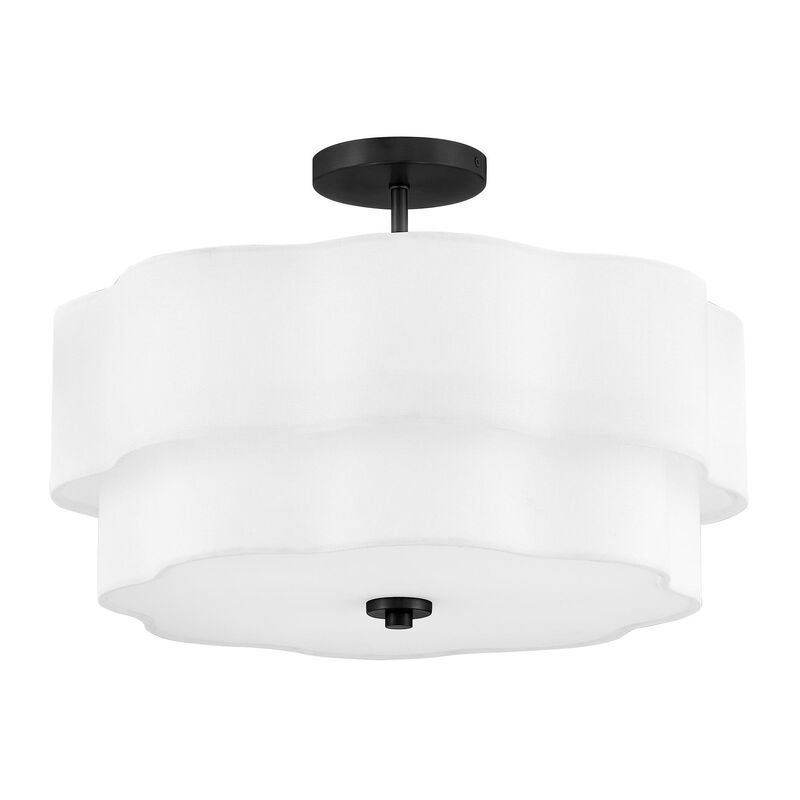 Gwen 20 Inch 4 Light Semi Flush Mount by Hinkley