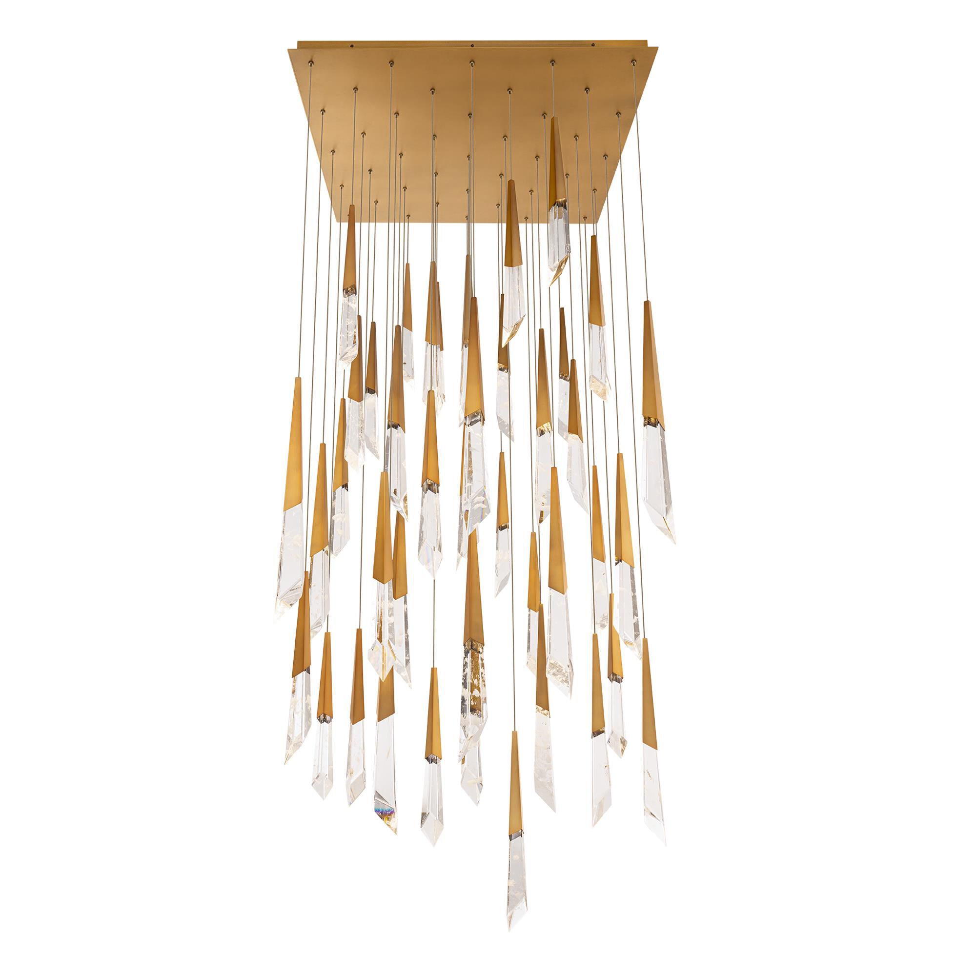 Shown in Aged Brass finish