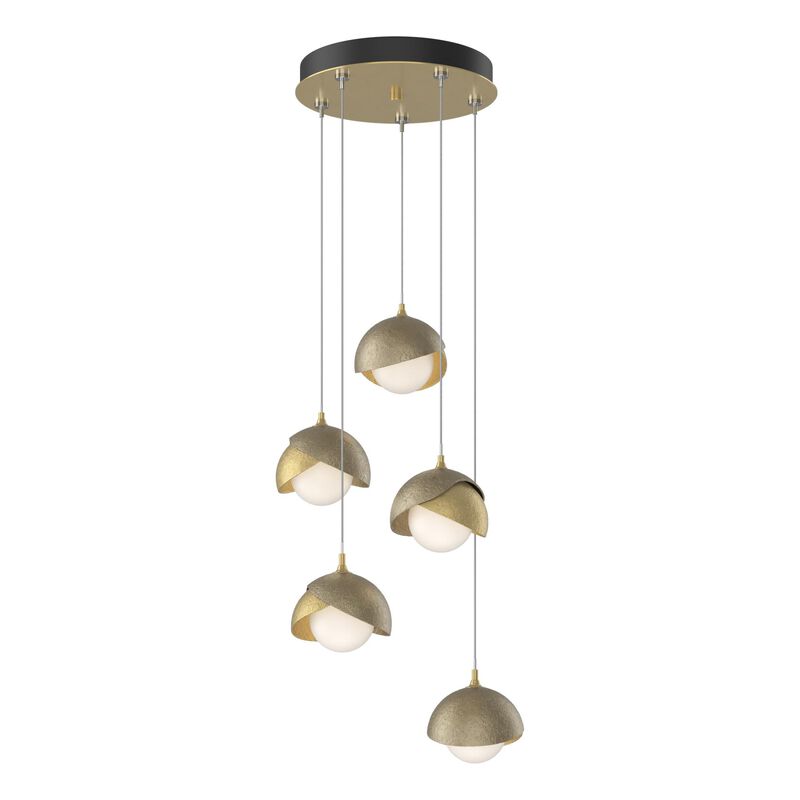 Brooklyn 16 Inch 5 Light Multi Light Pendant by Hubbardton Forge