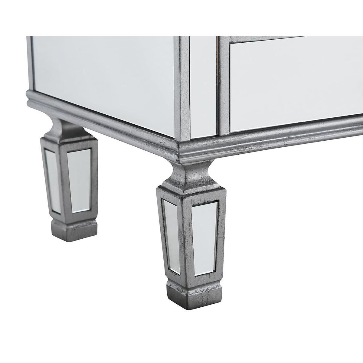 Shown in Hand Rubbed Antique Silver finish