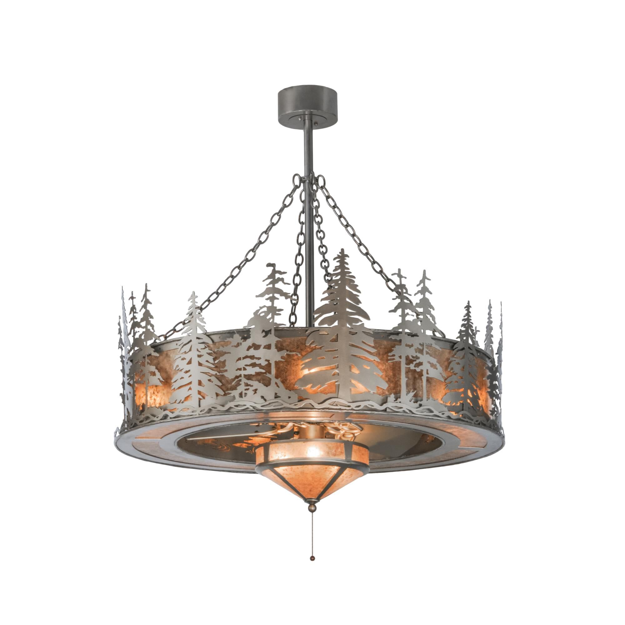 44 Inch 8 Light Linear Suspension Light by Meyda Lighting