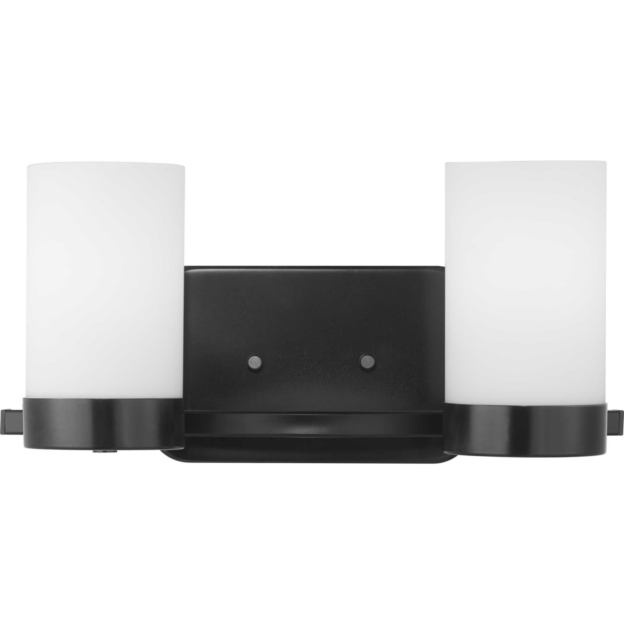 Shown in Black finish and Etched White glass