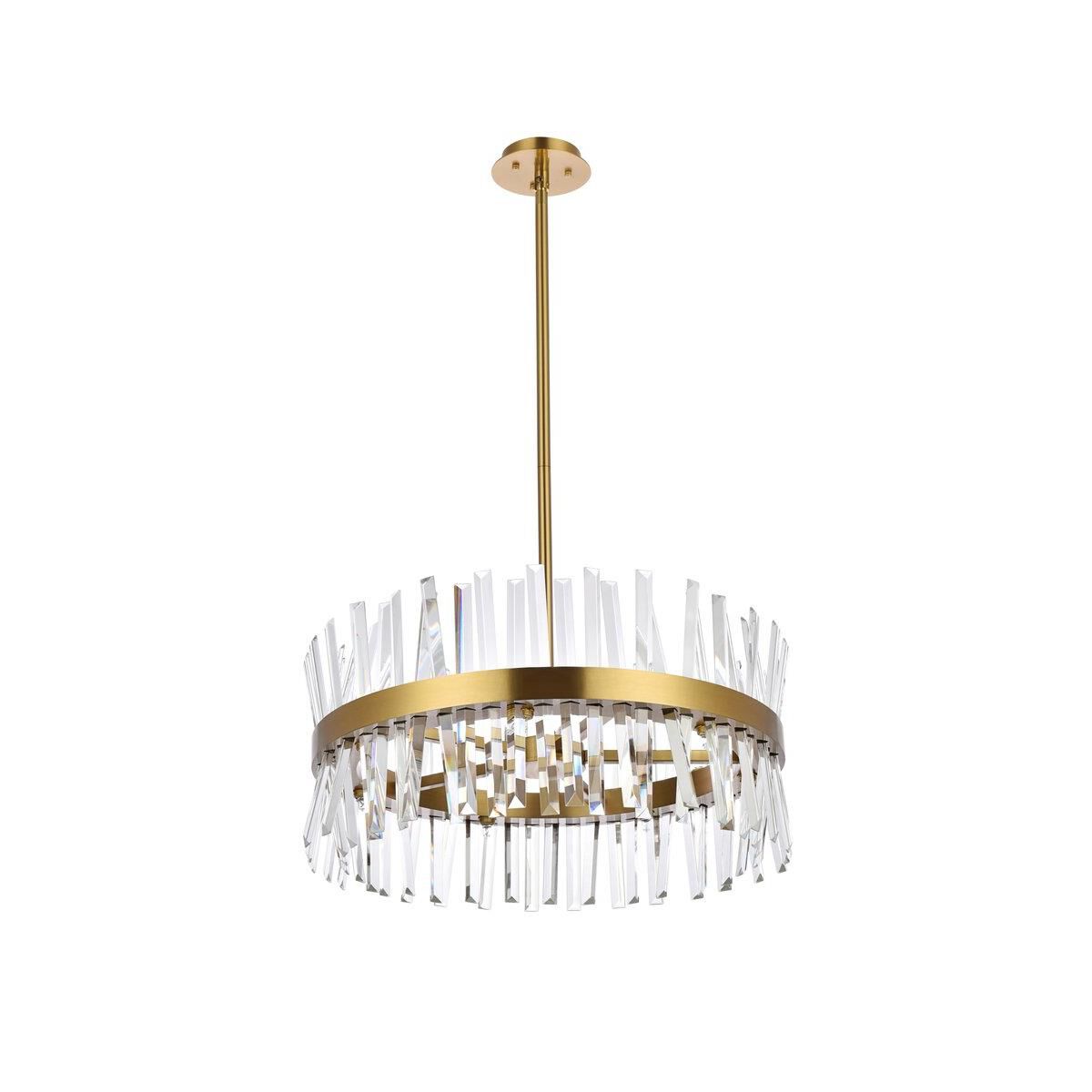Serephina 25 Inch Large Pendant by Elegant Lighting