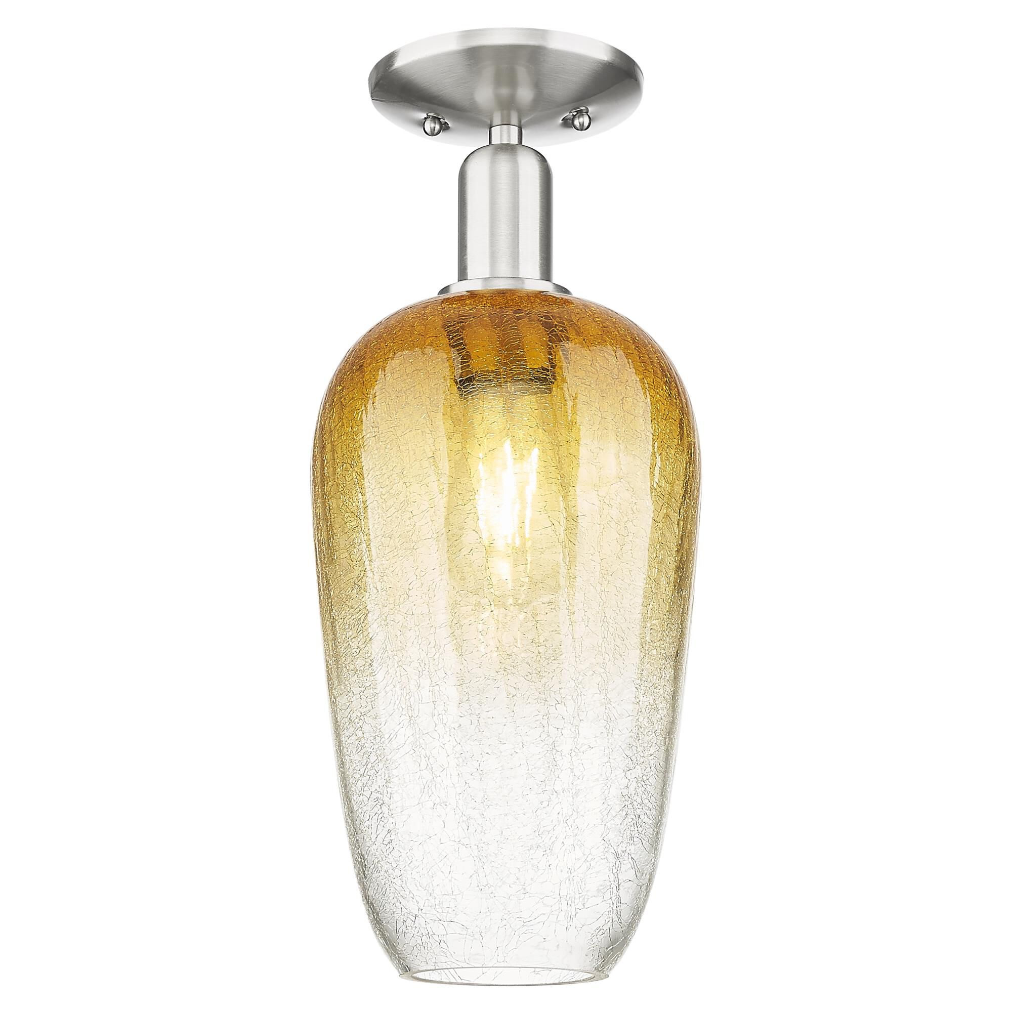 Bruno Marashlian Brookhaven Flute 7 Inch Semi Flush Mount by Innovations Lighting