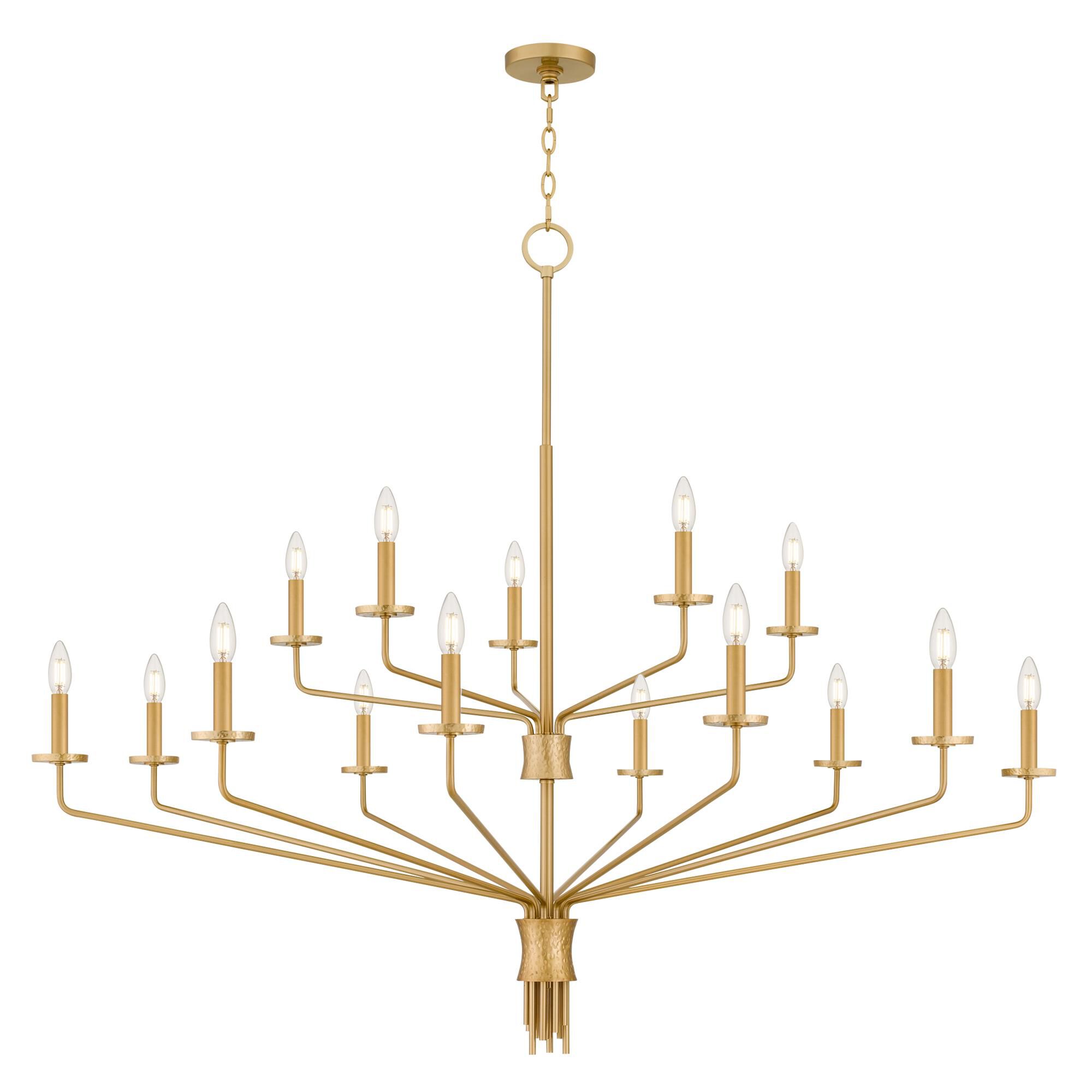 Shown in Brushed Gold finish