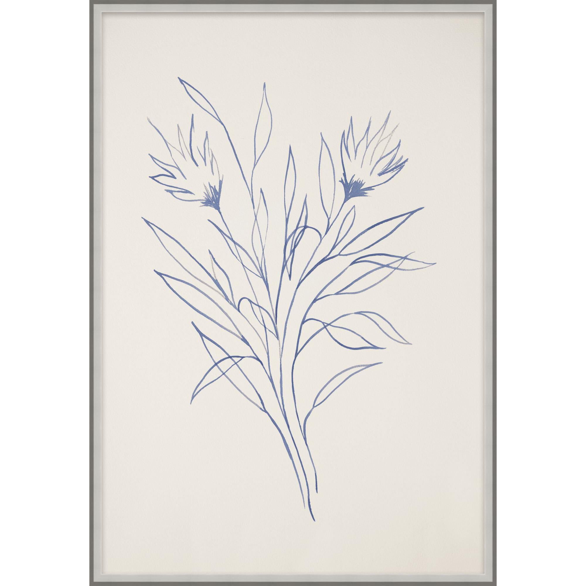 Phoebe Williams Floral Contours Print by LEVEL57