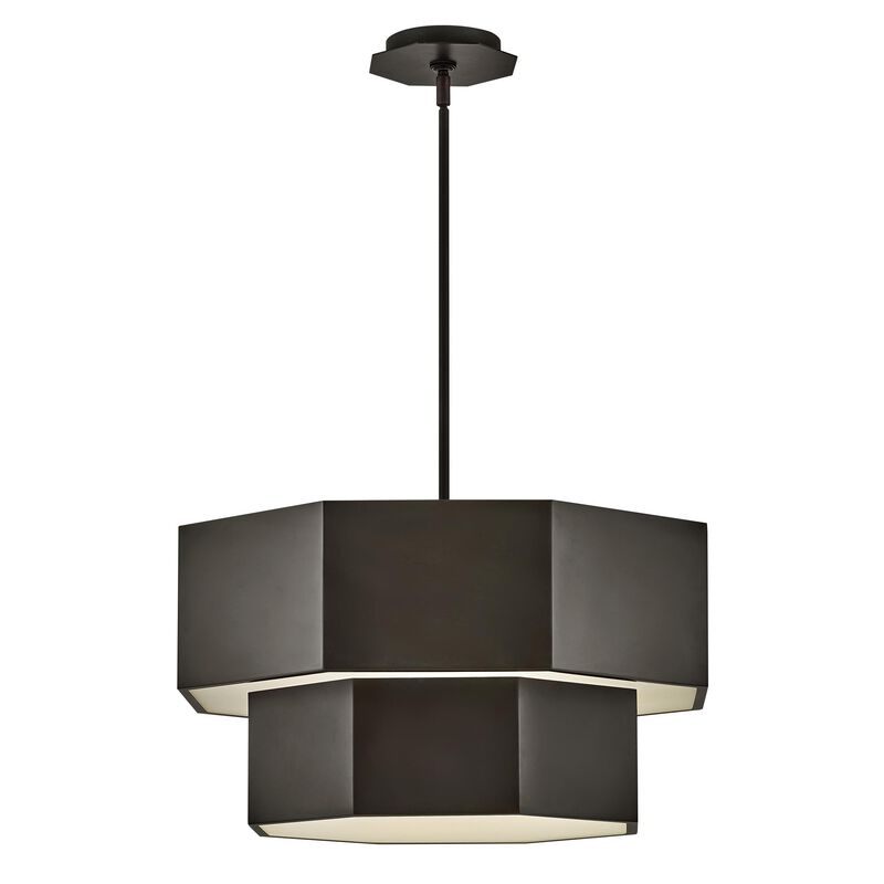 Facet Medium Pendant Light by Hinkley