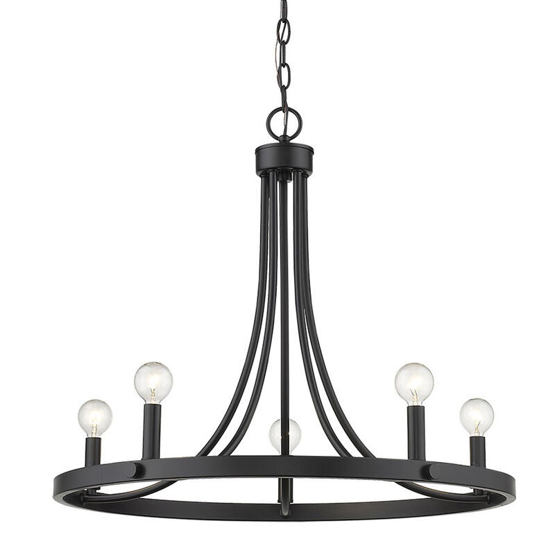 Sawyer 25 Inch 5 Light Chandelier by Acclaim Lighting