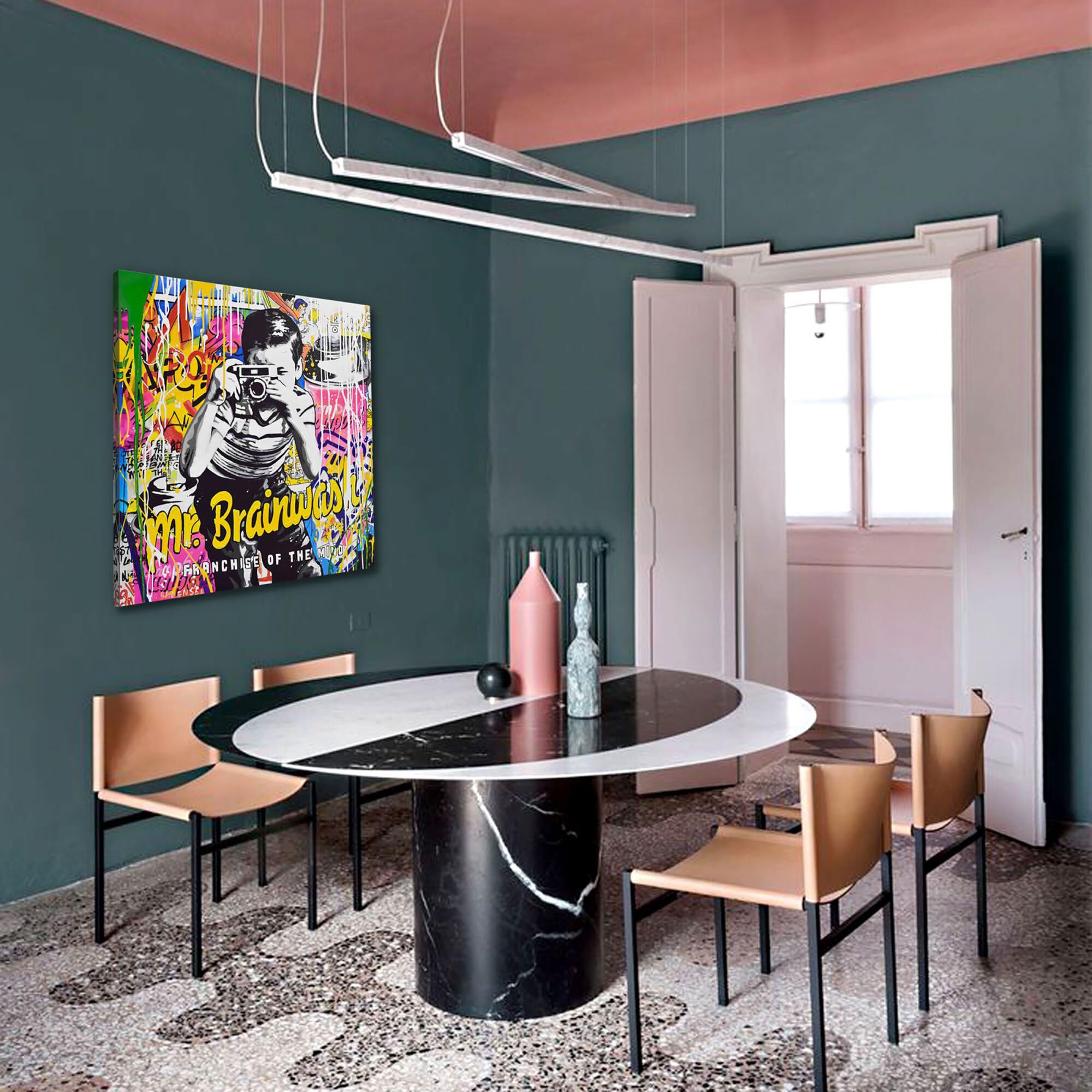 Ron Henderson Mr. Brainwashed Painting by Varaluz