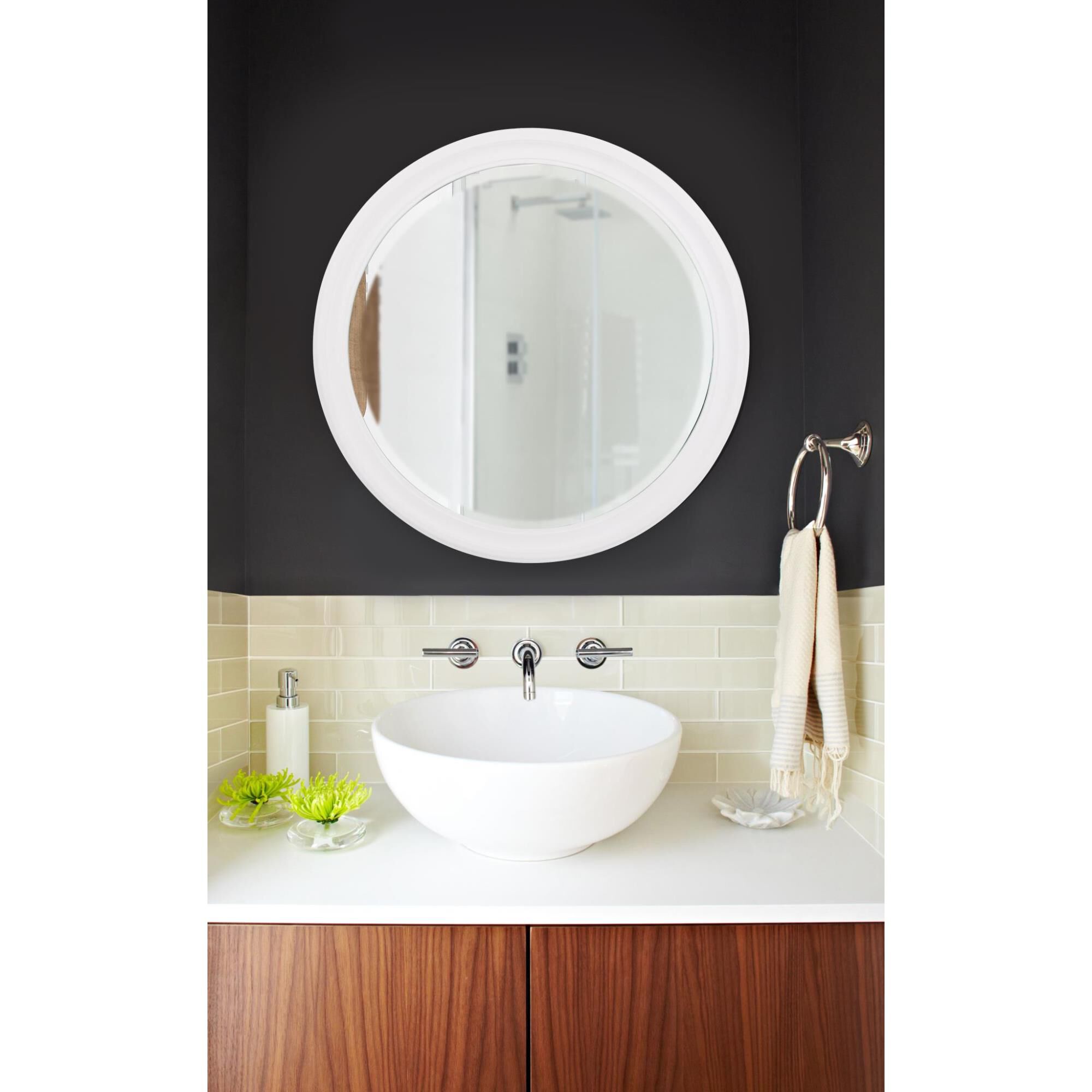 George Bathroom Mirrors by Howard Elliott Collection