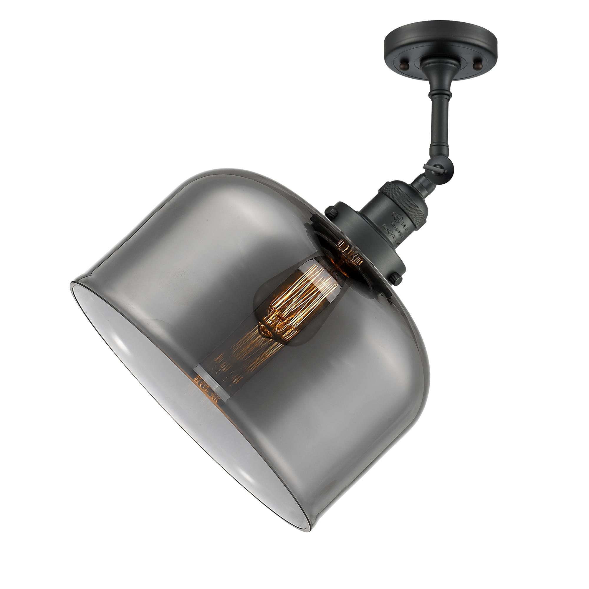 Bruno Marashlian Bell 12 Inch 1 Light Semi Flush Mount by Innovations Lighting