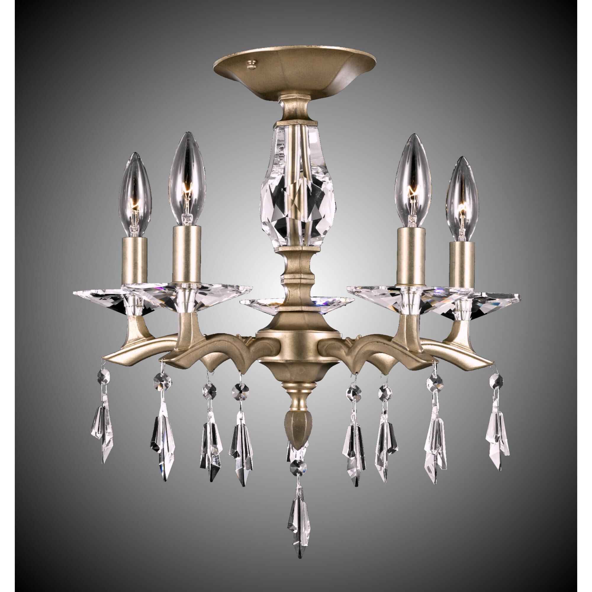 Kaya 5 Light Flush Mount by American Brass and Crystal