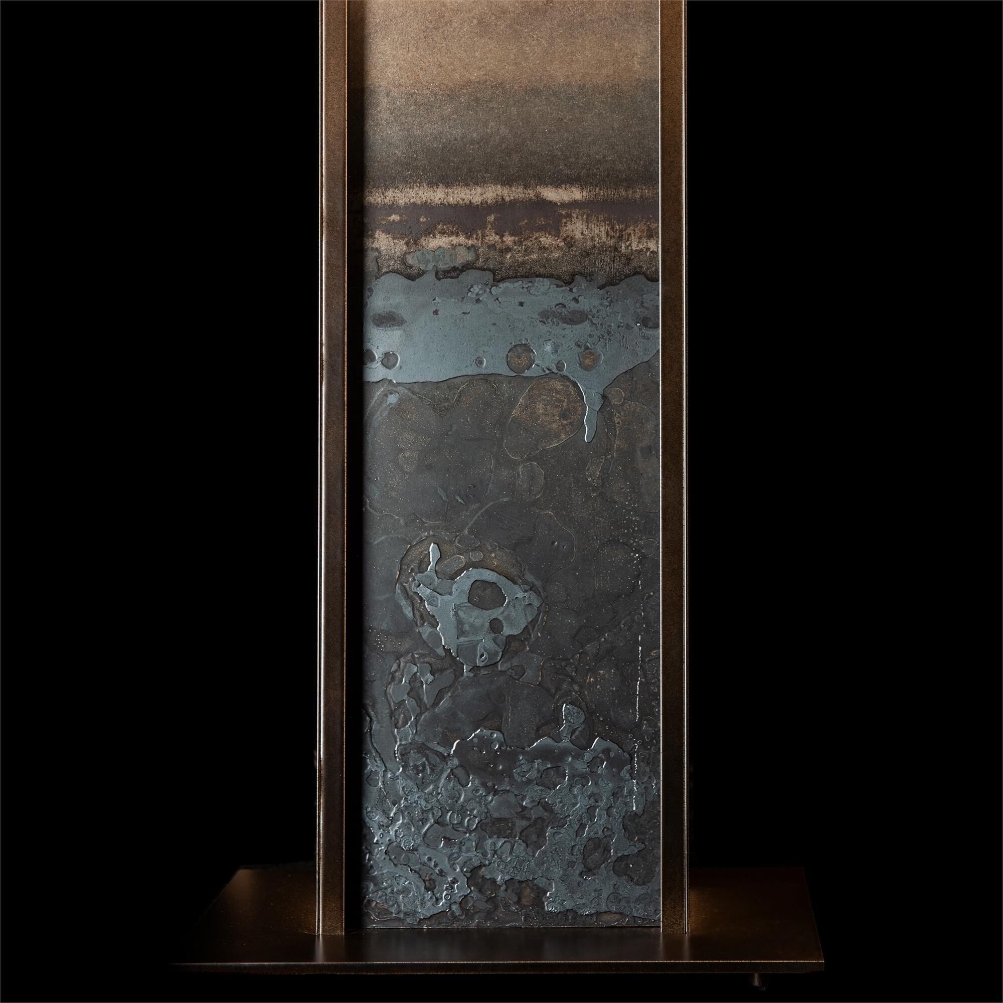 Shown in Oil Rubbed Bronze finish and White shade