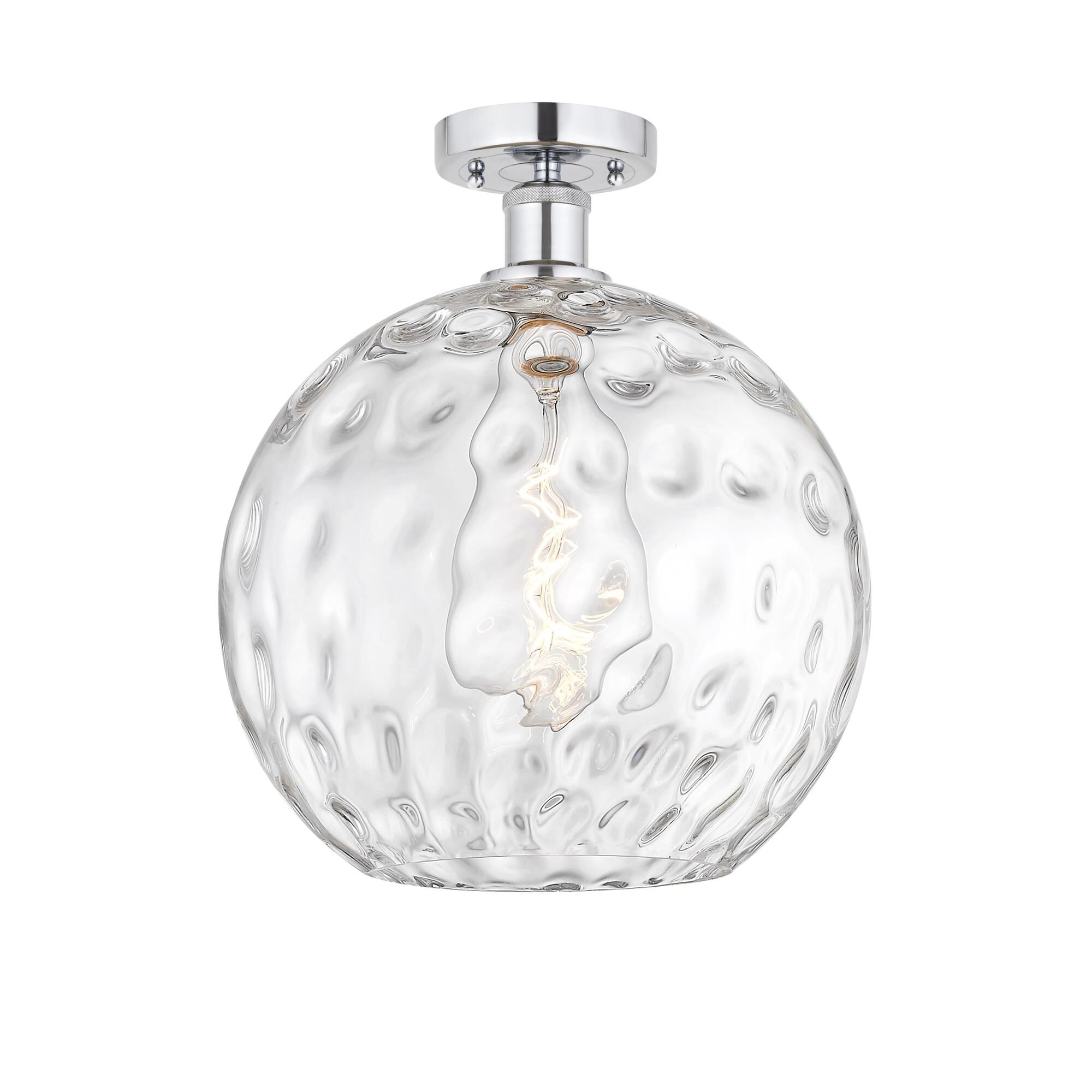 Shown in Polished Chrome finish and Clear Water glass