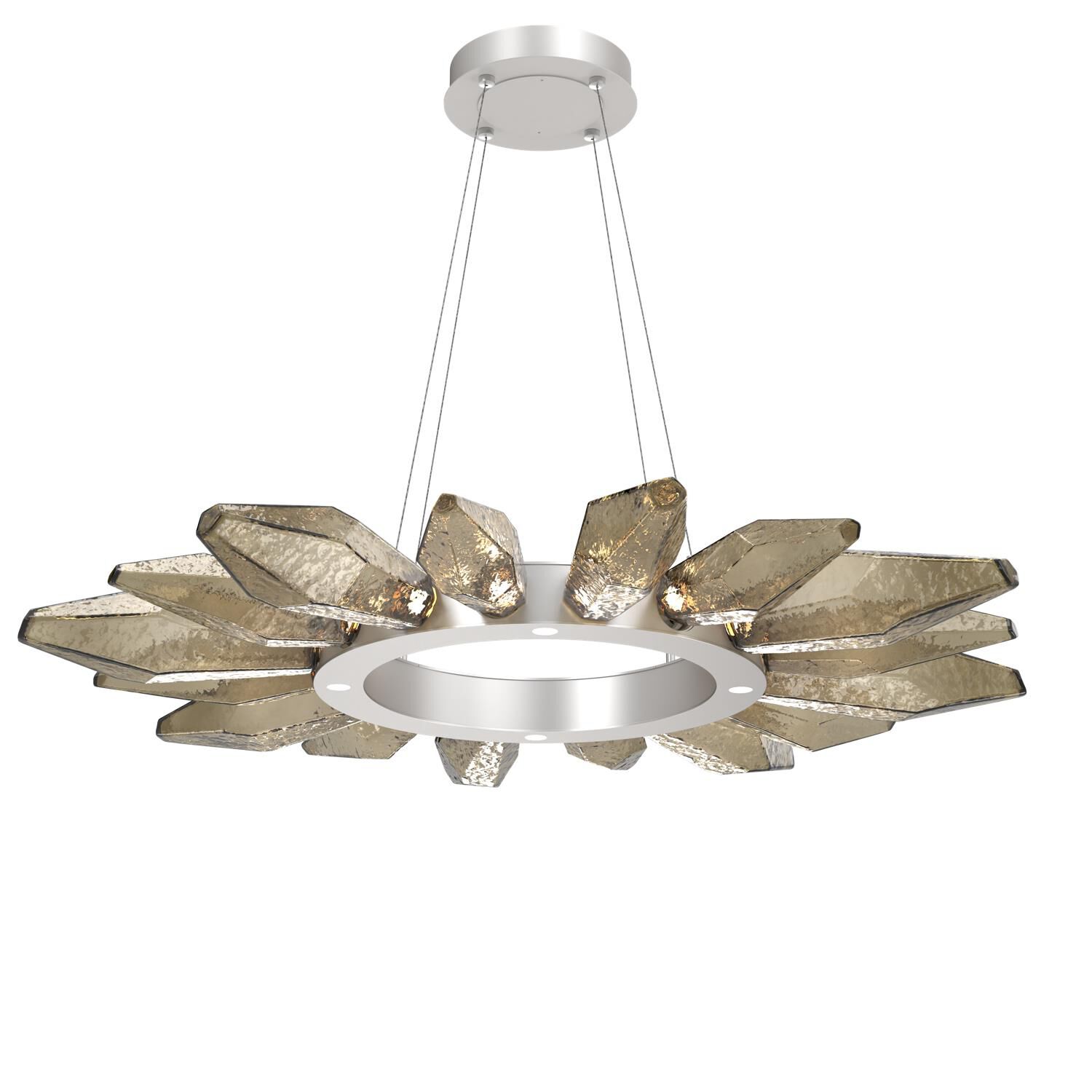 Shown in Beige Silver finish and Bronze glass