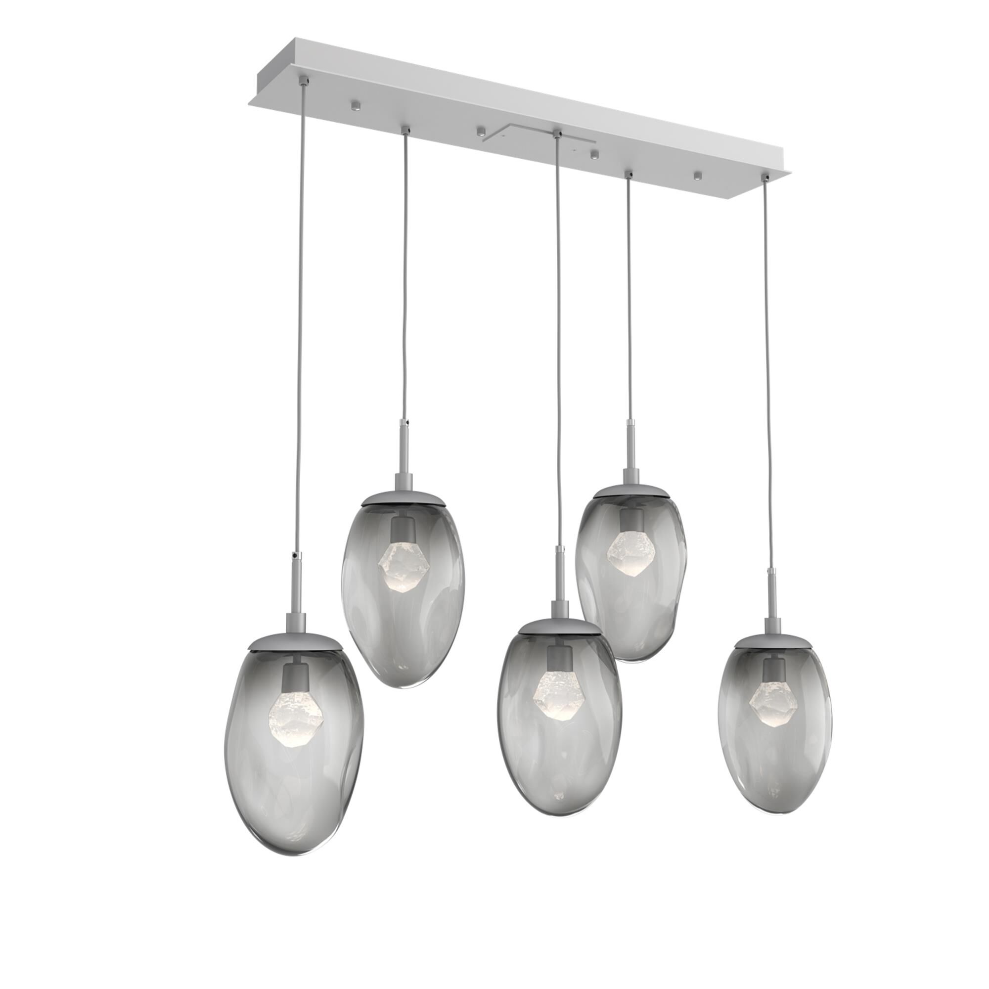 Shown in Classic Silver finish and Zircon Inner And Smoke Outer glass