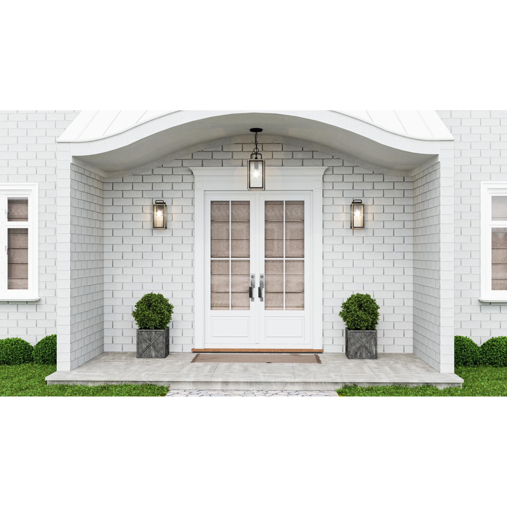 Quoizel Bramshaw 13 Inch Tall Outdoor Wall Light