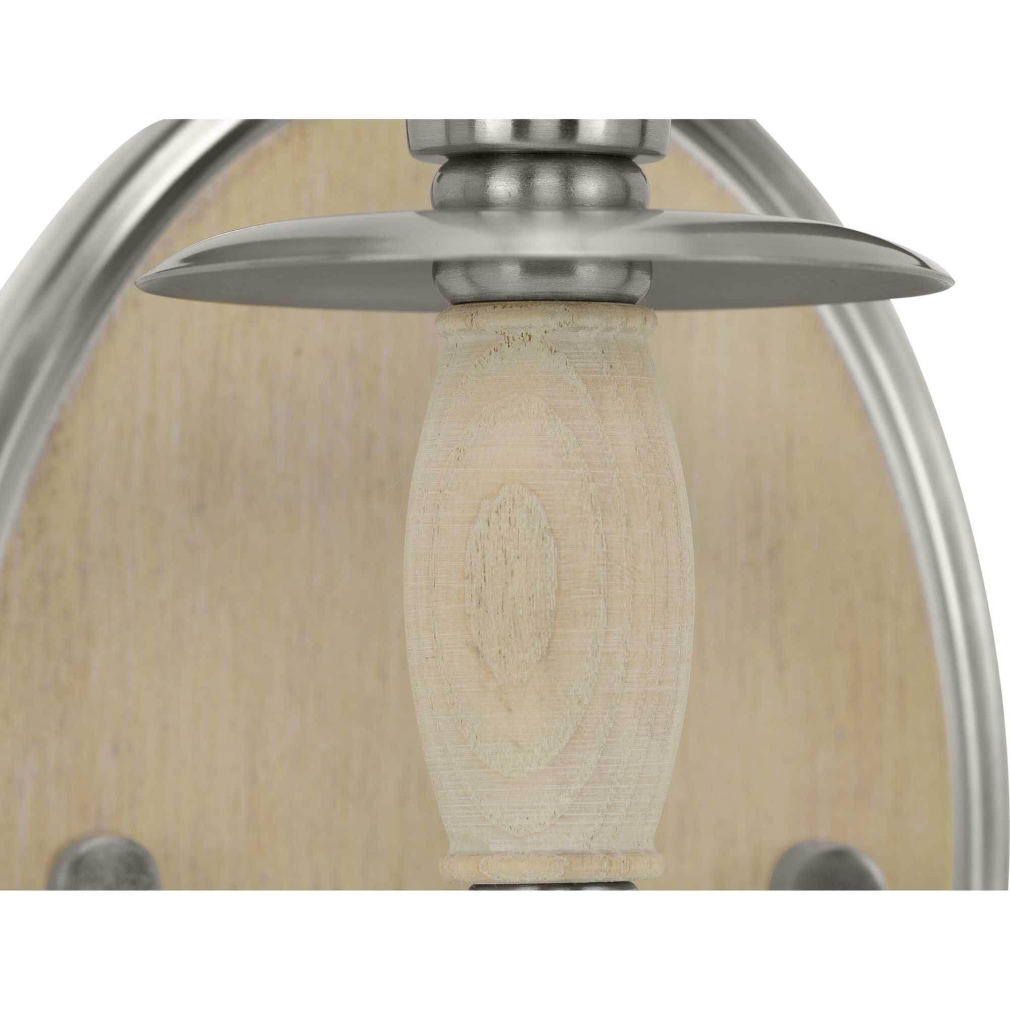 Shown in Brushed Nickel finish