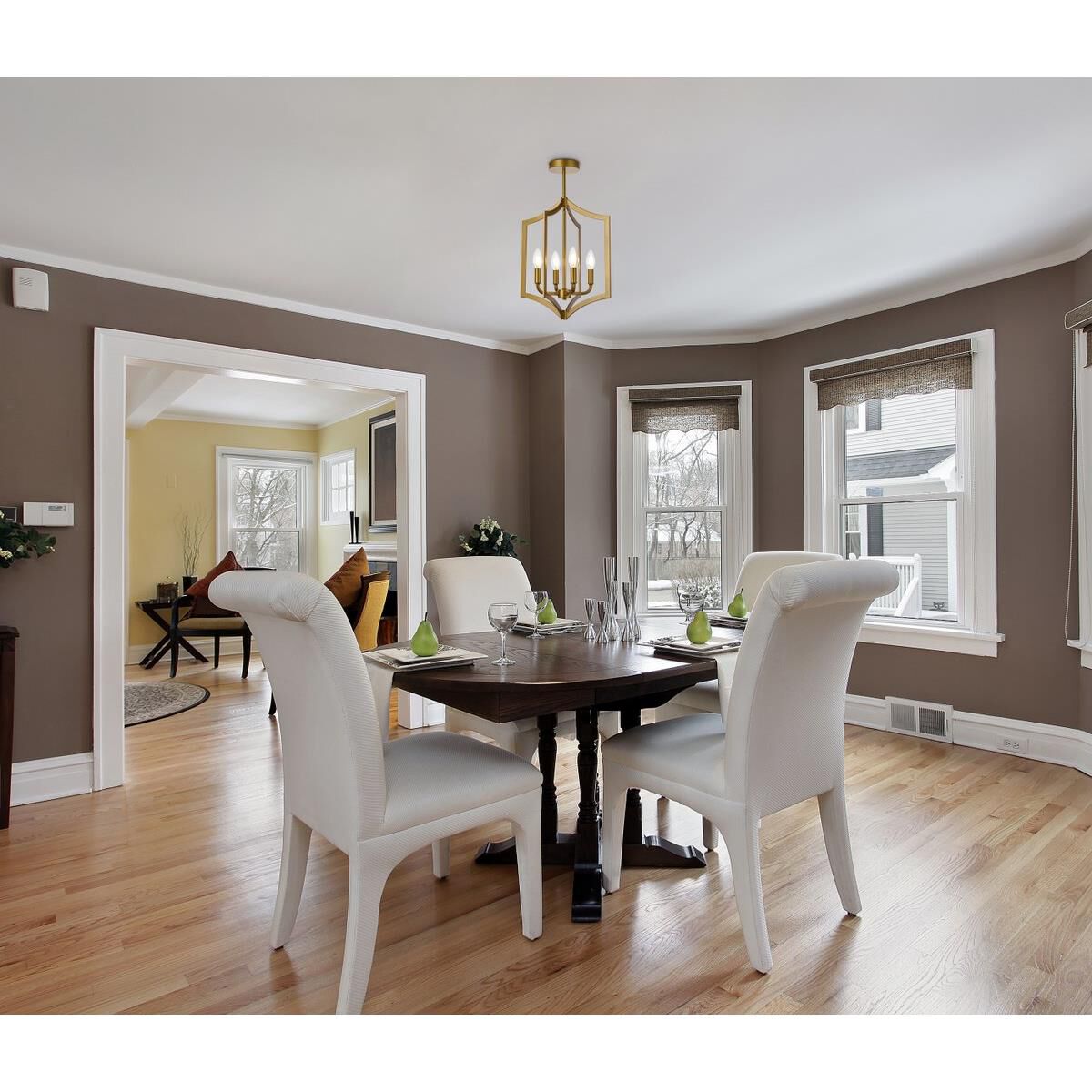 Shown in Brass finish