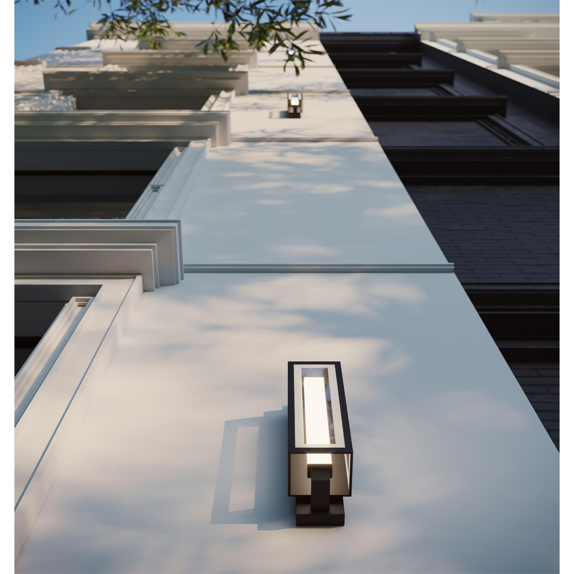 Shown in Black finish and Black shade