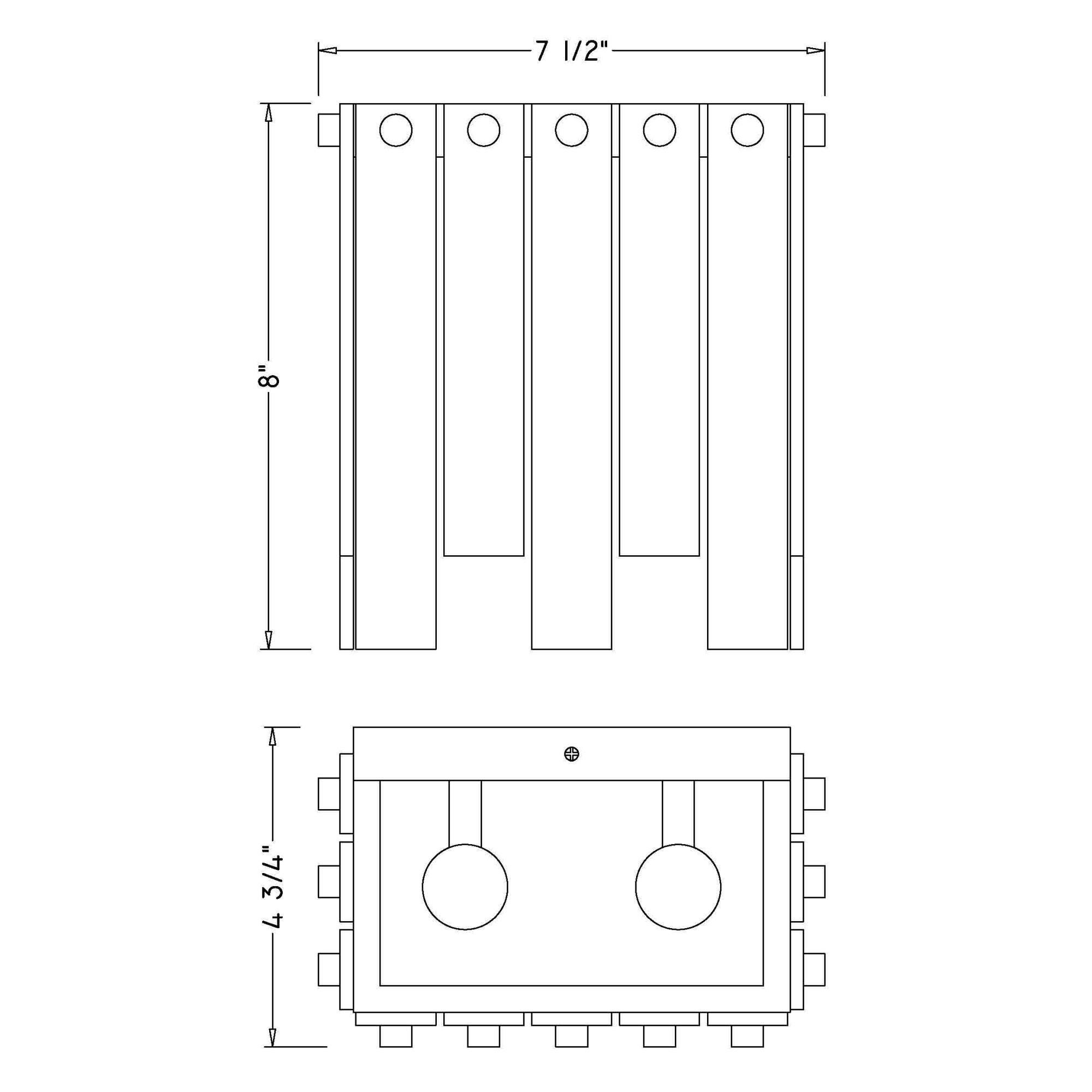 Viviana 8 Inch Wall Sconce by Z-Lite