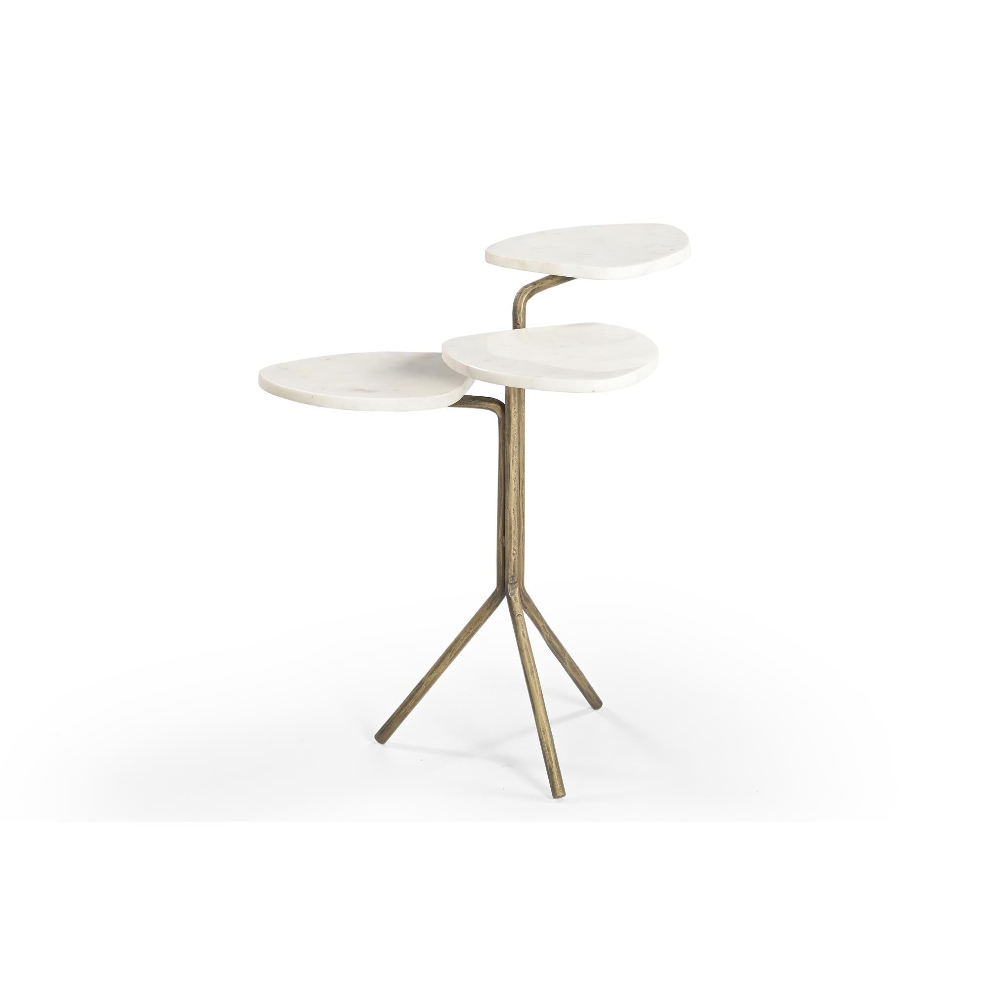 Alpine 24 Inch Accent Table by Bassett Mirror Company