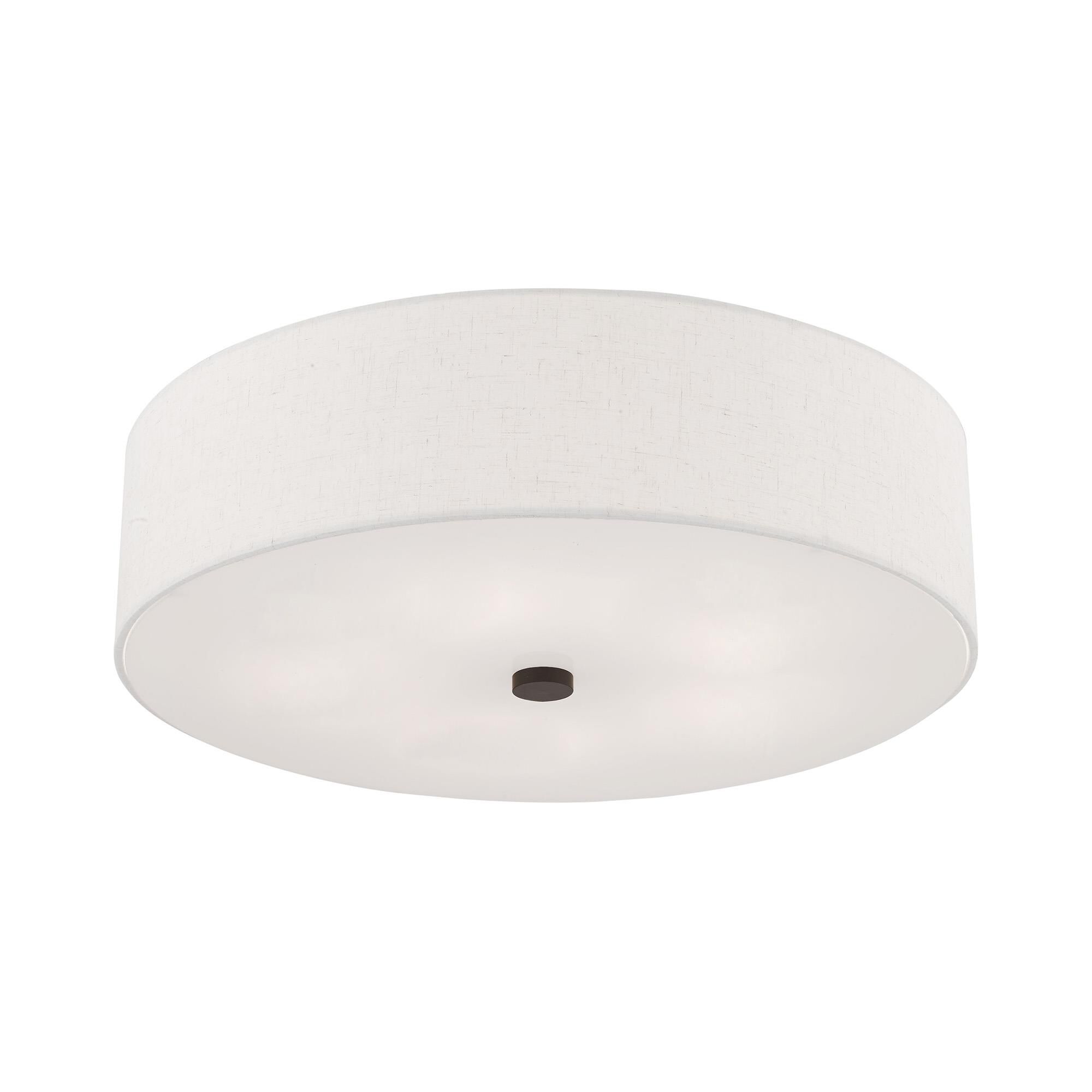 Monroe 22 Inch Semi Flush Mount by Livex Lighting