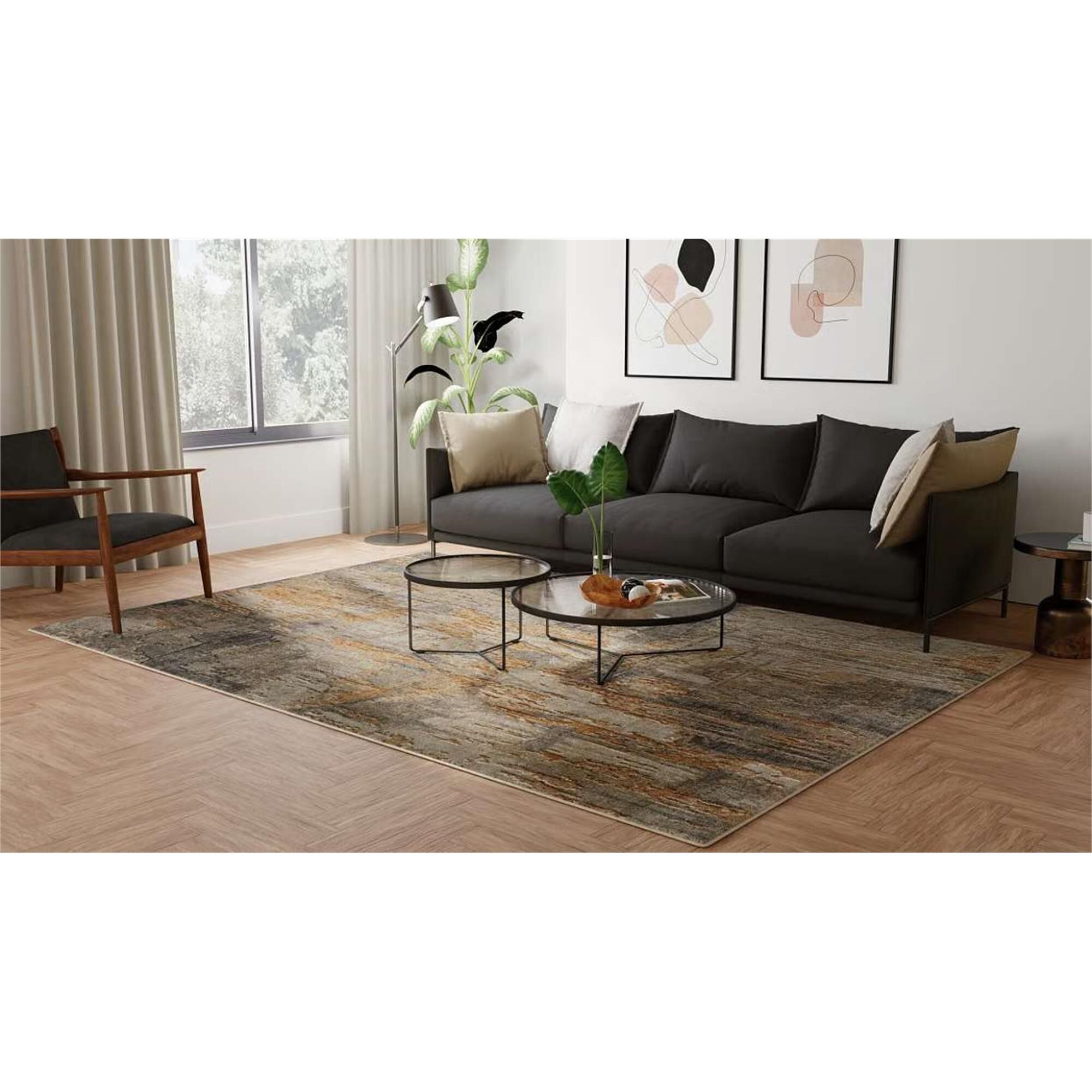 Shown in Gray and Multi finish