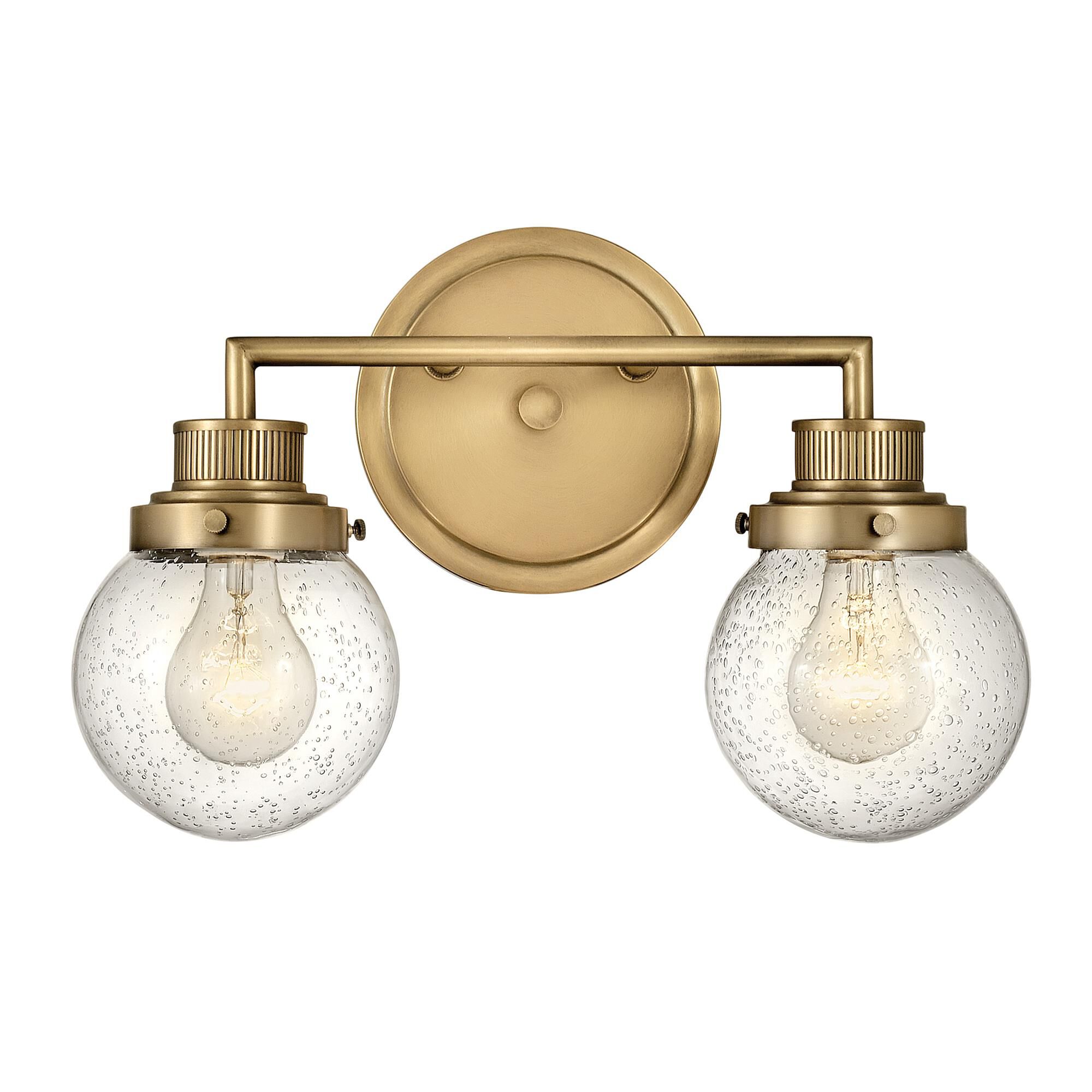 Poppy 15 Inch 2 Light Bath Vanity Light,