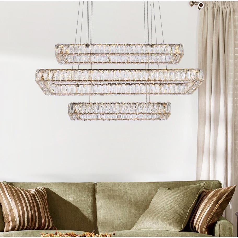 Shown in Gold finish and Clear Royal Cut crystal